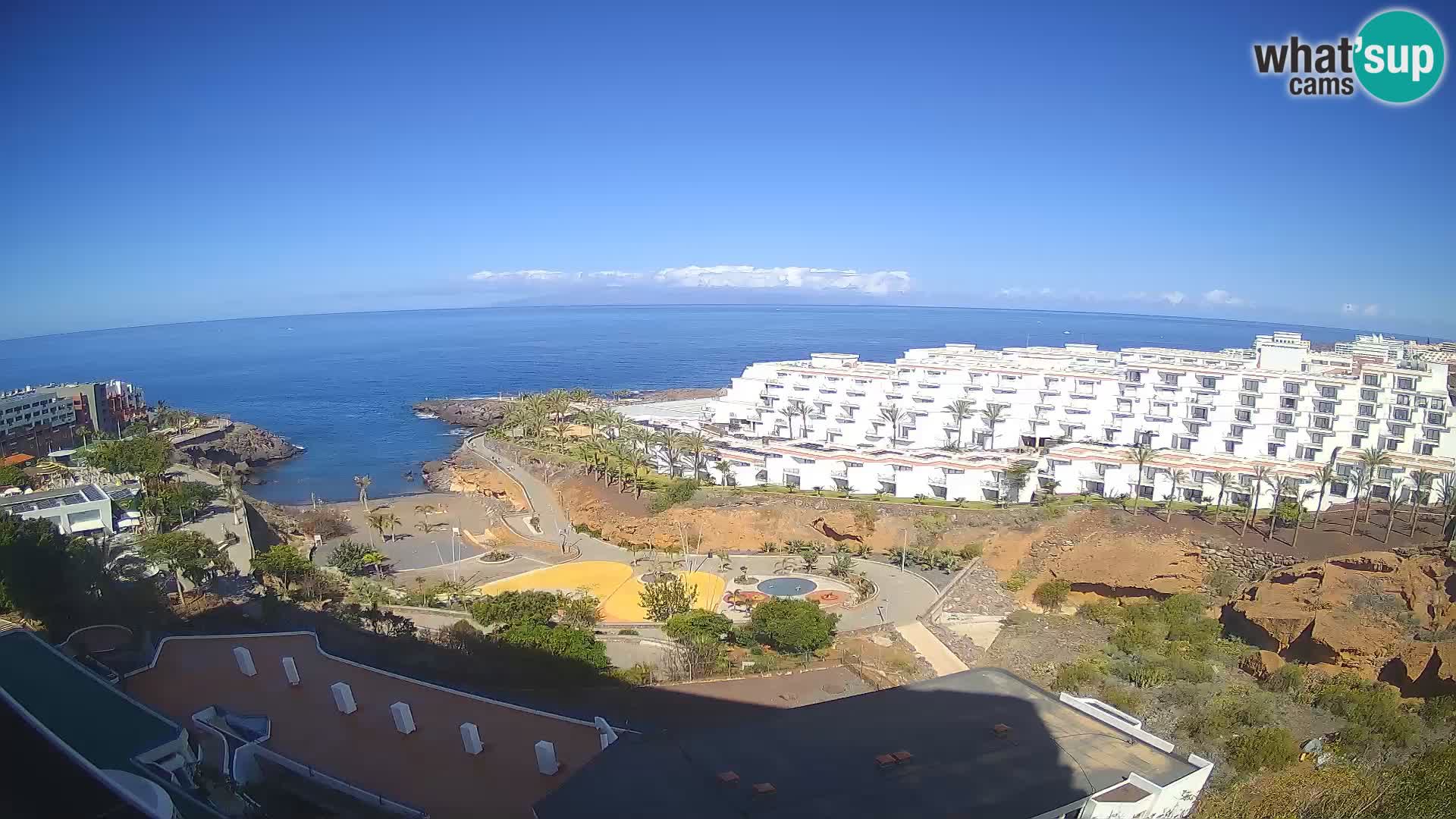 Webcam en direct Playa de Las Galgas – Playa Paraiso – île de La Gomera – Costa Adeje – Tenerife