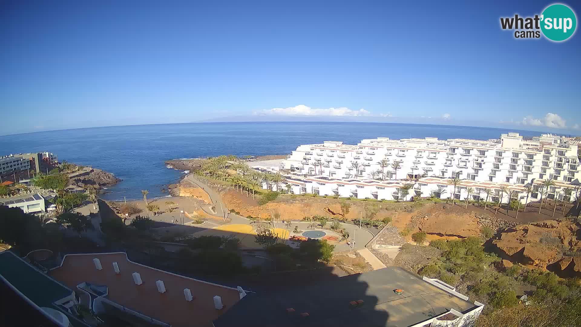 Live-Webcam Las Galgas Strand – Playa Paraiso – Insel La Gomera – Costa Adeje – Teneriffa