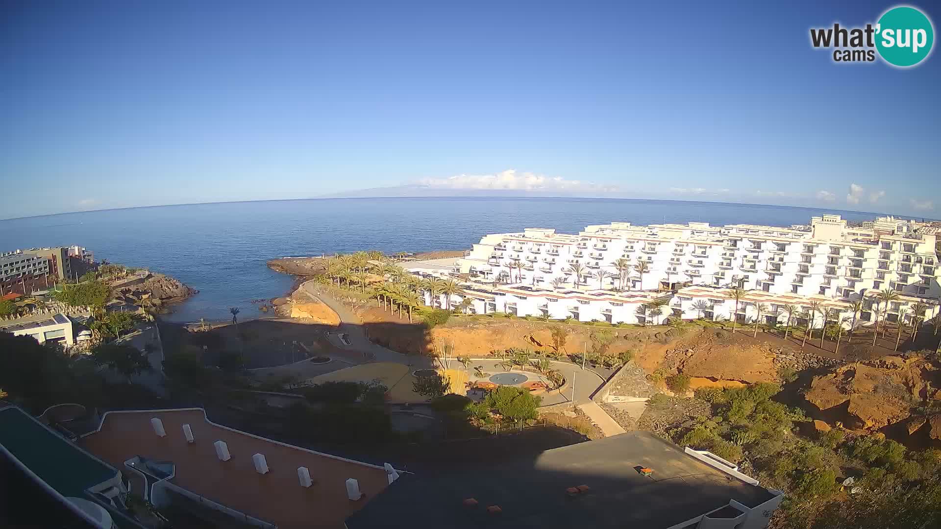 Web kamera uživo Playa de Las Galgas – Playa Paraiso – otok La Gomera – Costa Adeje – Tenerife