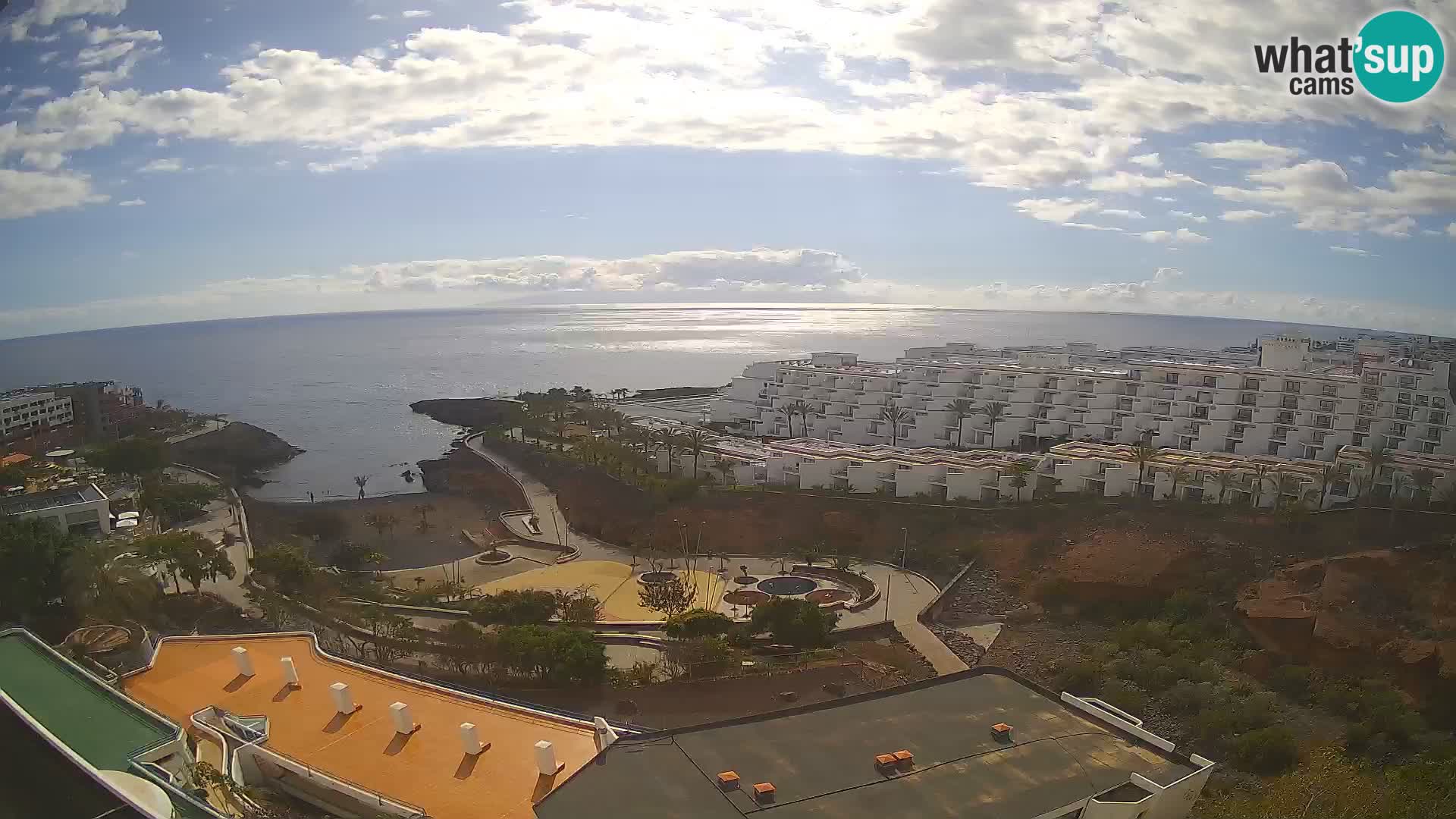 Webcam en direct Playa de Las Galgas – Playa Paraiso – île de La Gomera – Costa Adeje – Tenerife
