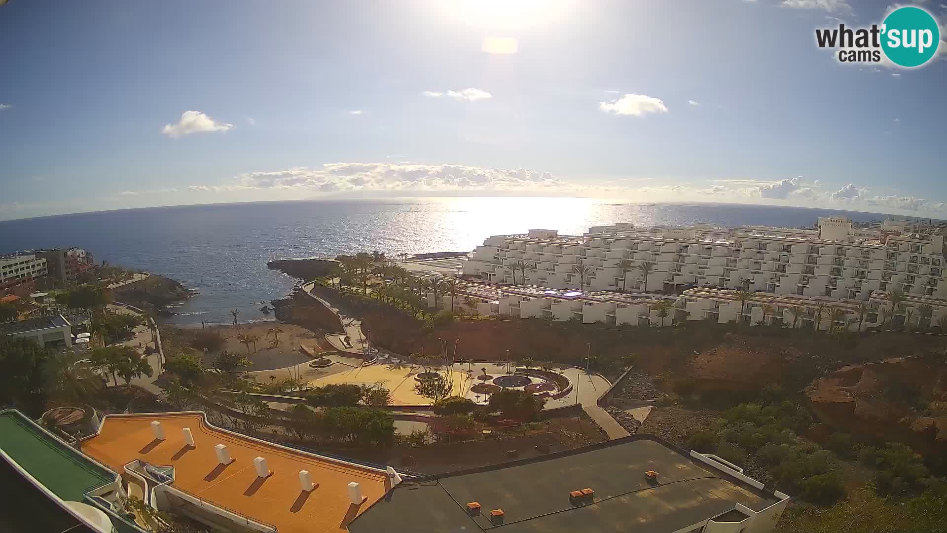 Webcam en vivo Playa de Las Galgas – Playa Paraíso – Isla de La Gomera – Costa Adeje – Tenerife