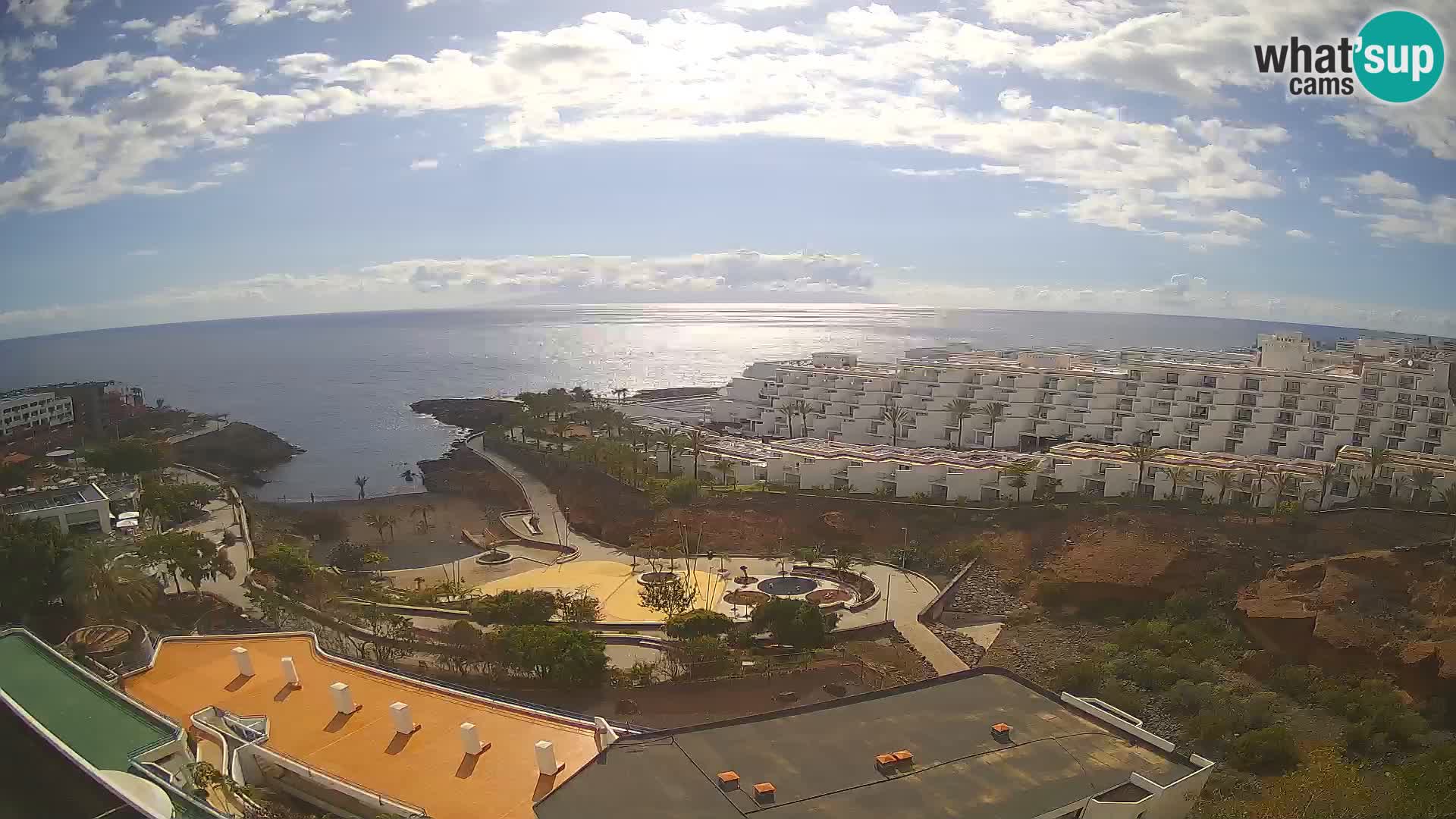 Webcam en vivo Playa de Las Galgas – Playa Paraíso – Isla de La Gomera – Costa Adeje – Tenerife