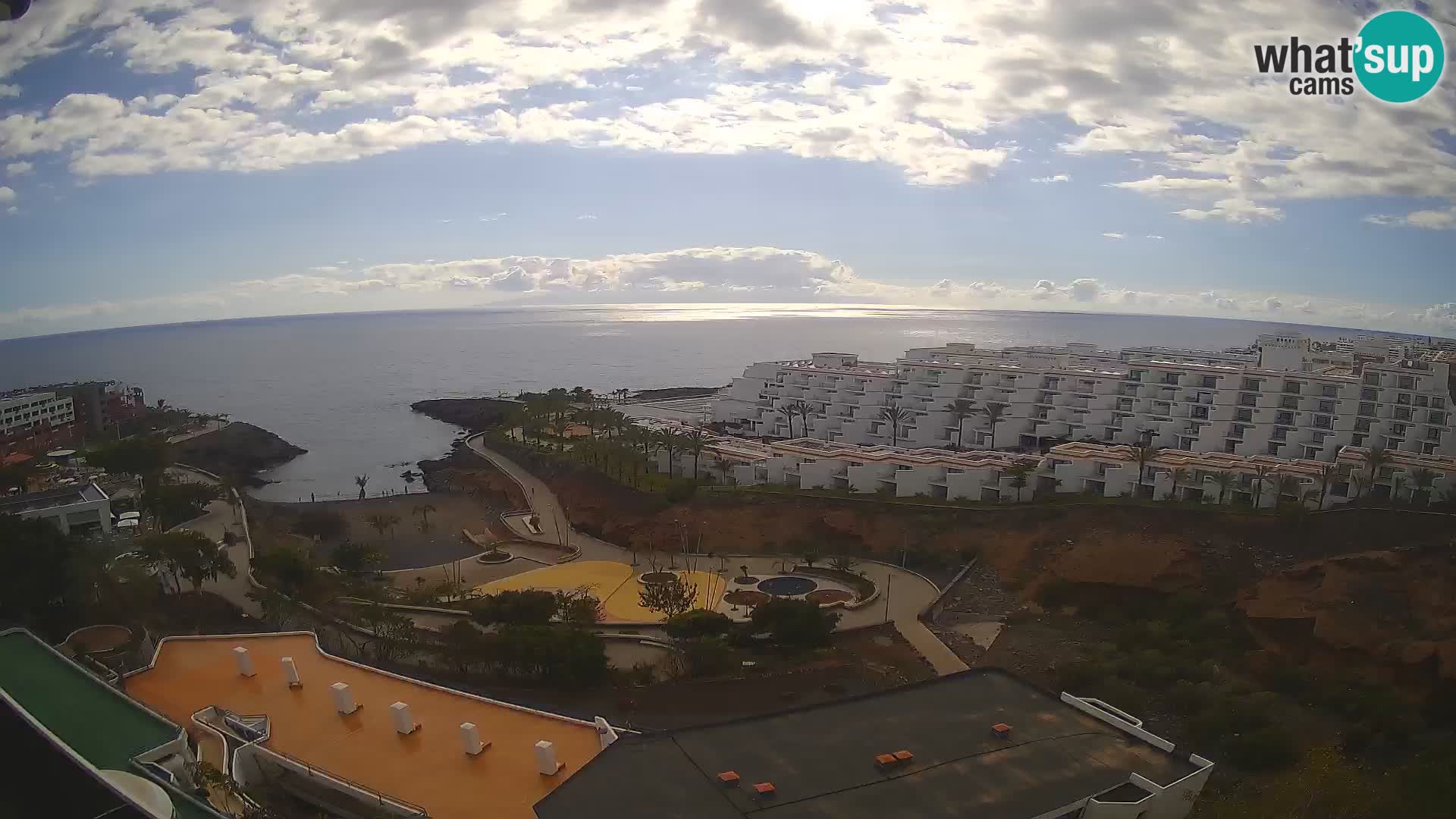 Live-Webcam Las Galgas Strand – Playa Paraiso – Insel La Gomera – Costa Adeje – Teneriffa