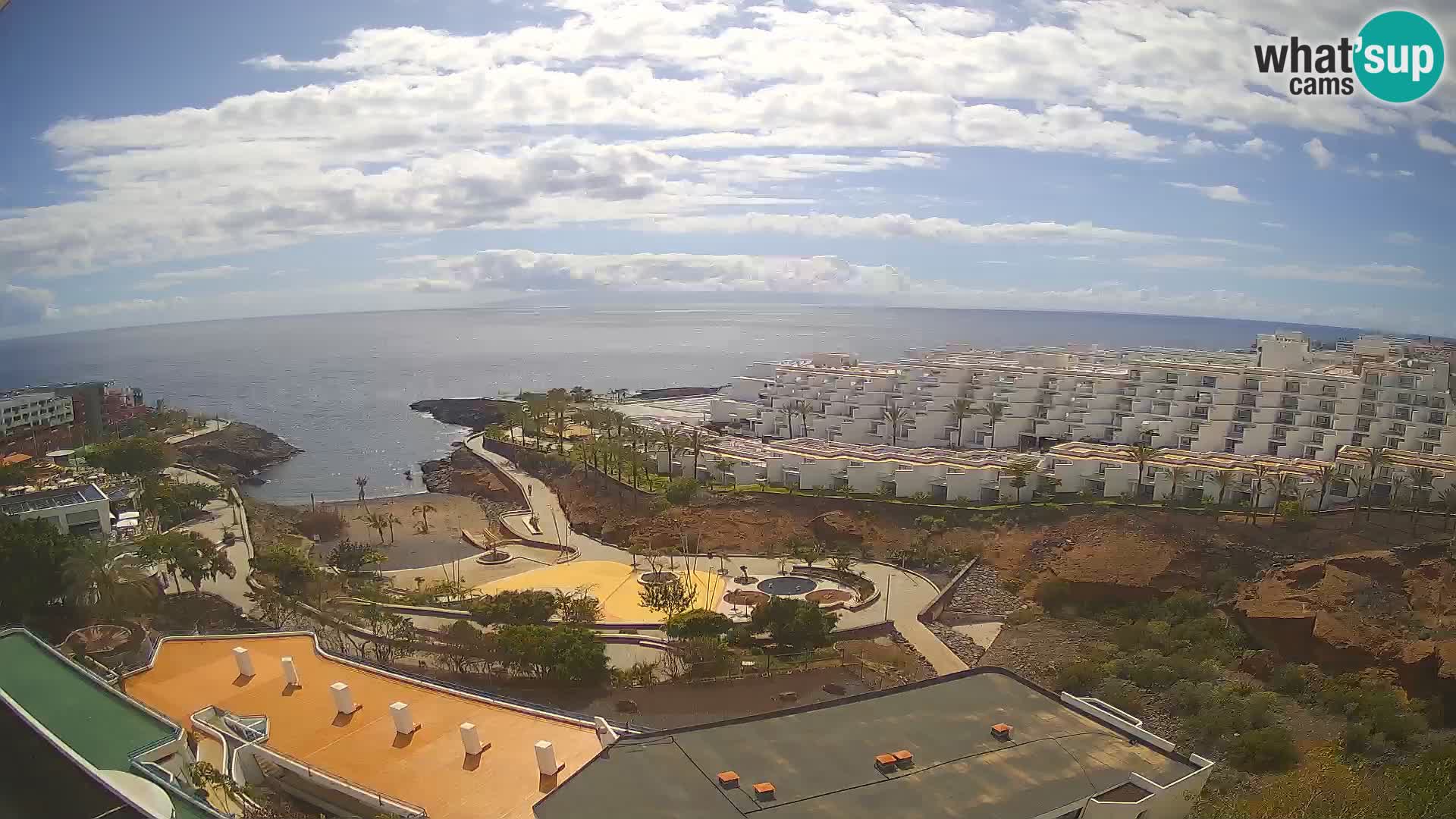 Webcam live spiaggia Las Galgas – Playa Paraiso – Isola La Gomera – Costa Adeje – Tenerife