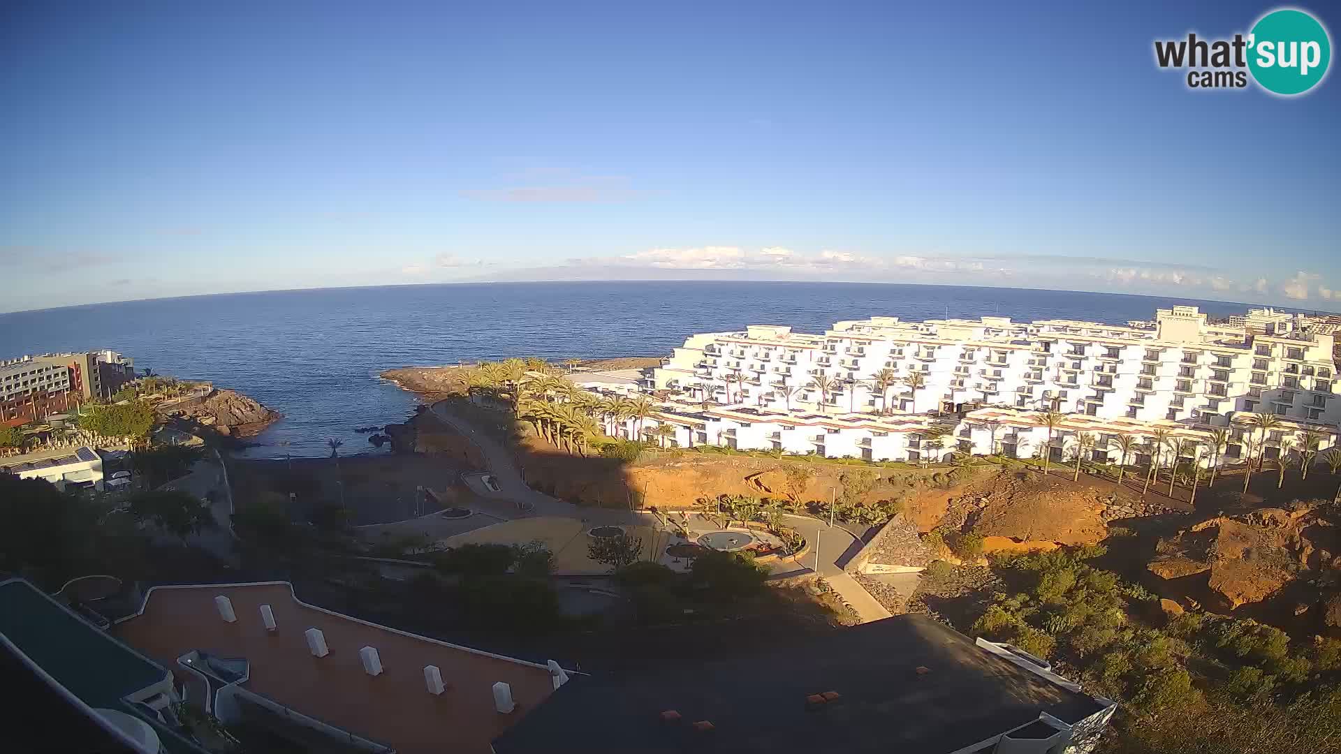 Webcam en direct Playa de Las Galgas – Playa Paraiso – île de La Gomera – Costa Adeje – Tenerife
