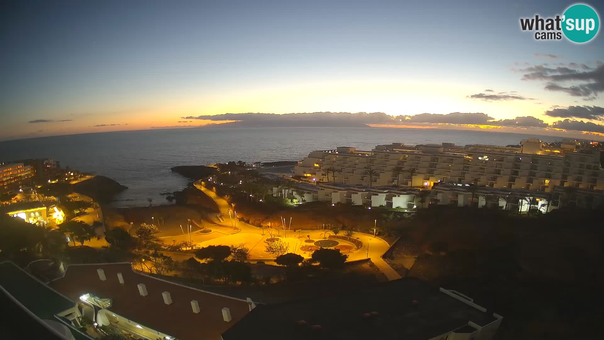 Webcam en direct Playa de Las Galgas – Playa Paraiso – île de La Gomera – Costa Adeje – Tenerife
