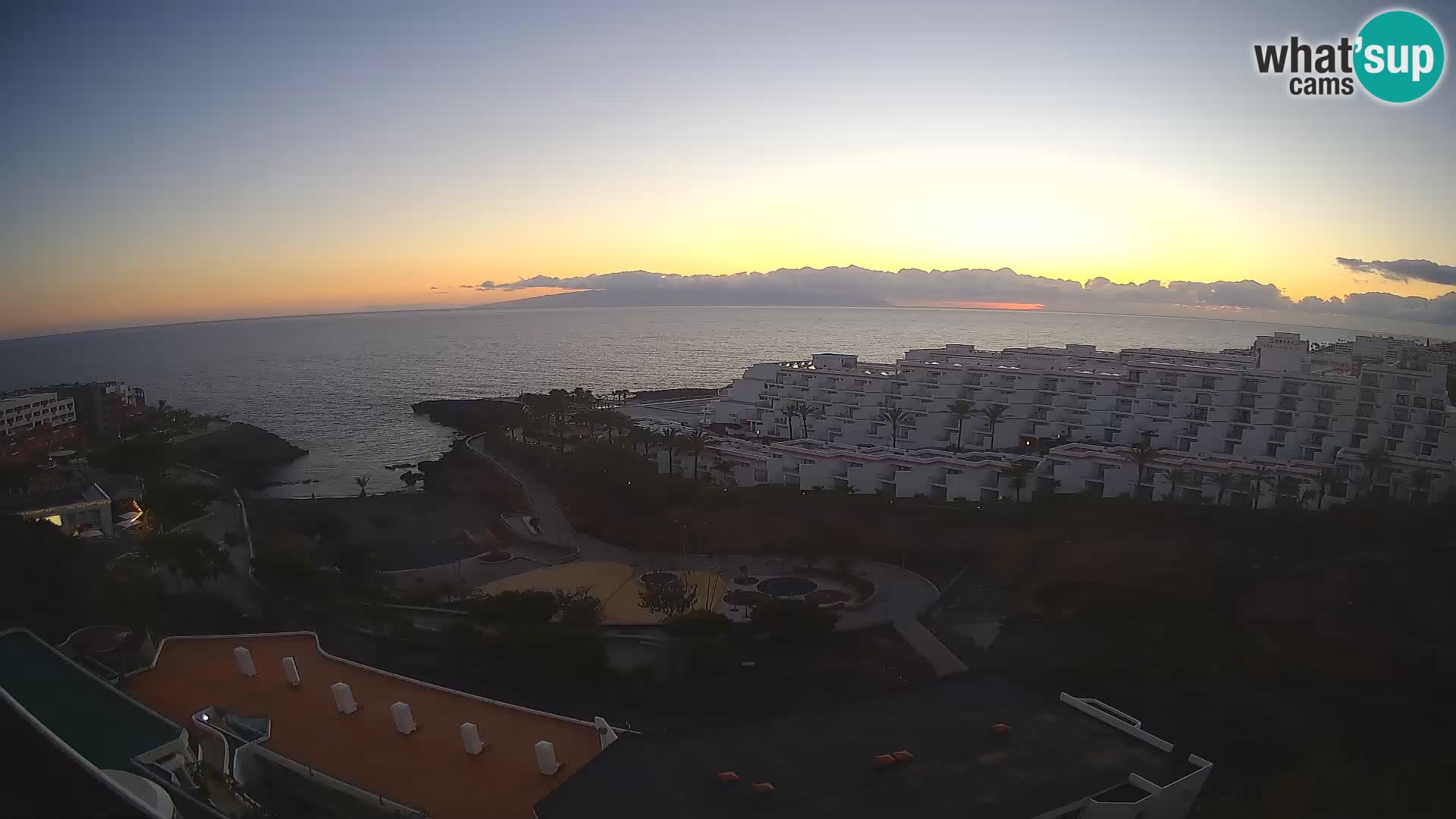 Webcam en vivo Playa de Las Galgas – Playa Paraíso – Isla de La Gomera – Costa Adeje – Tenerife