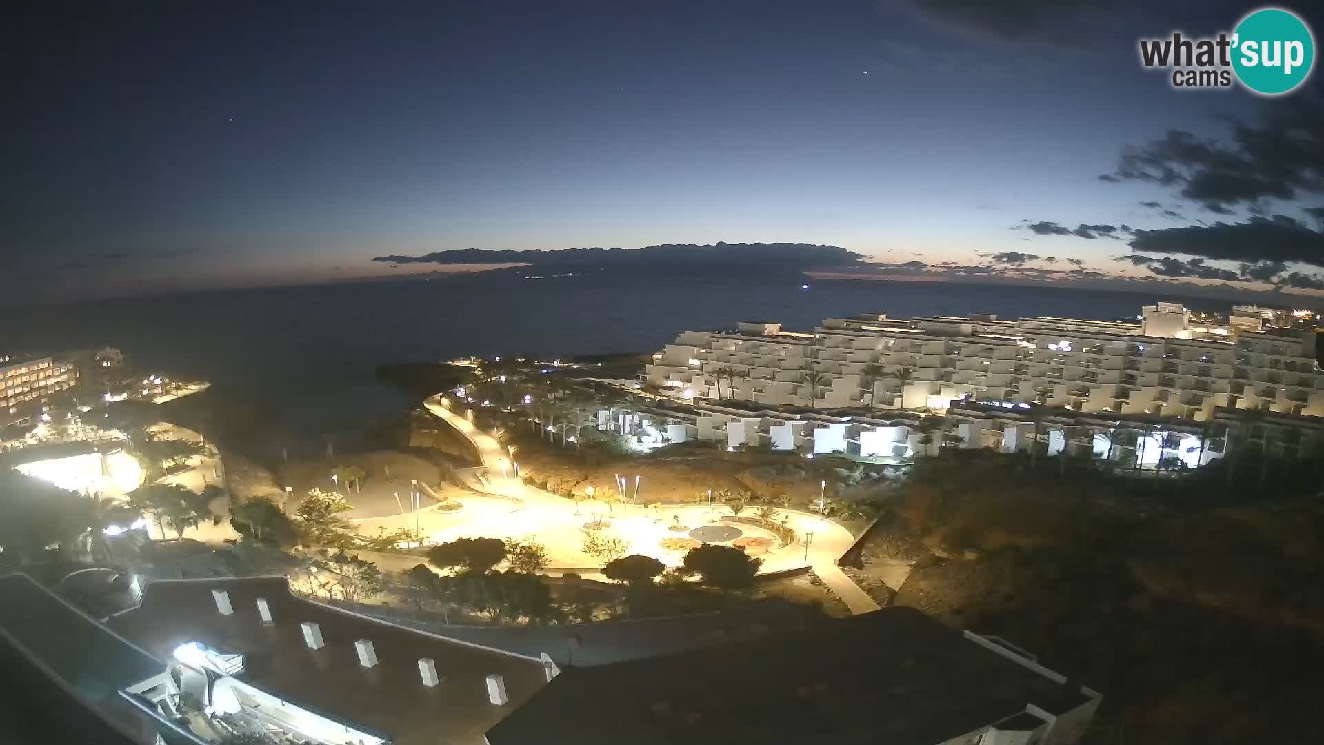 Webcam en direct Playa de Las Galgas – Playa Paraiso – île de La Gomera – Costa Adeje – Tenerife