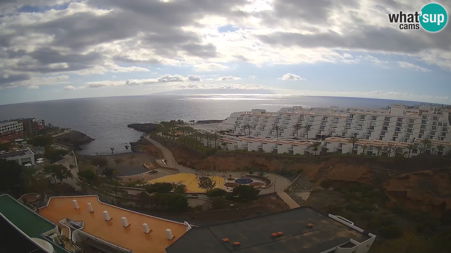 Webcam en direct Playa de Las Galgas – Playa Paraiso – île de La Gomera – Costa Adeje – Tenerife