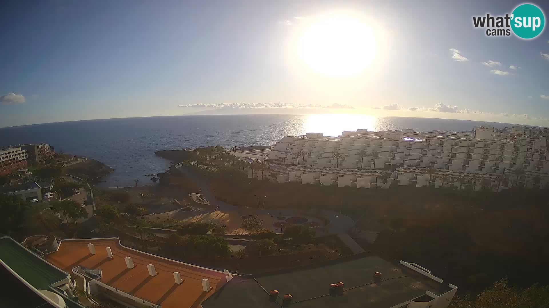 Webcam en direct Playa de Las Galgas – Playa Paraiso – île de La Gomera – Costa Adeje – Tenerife