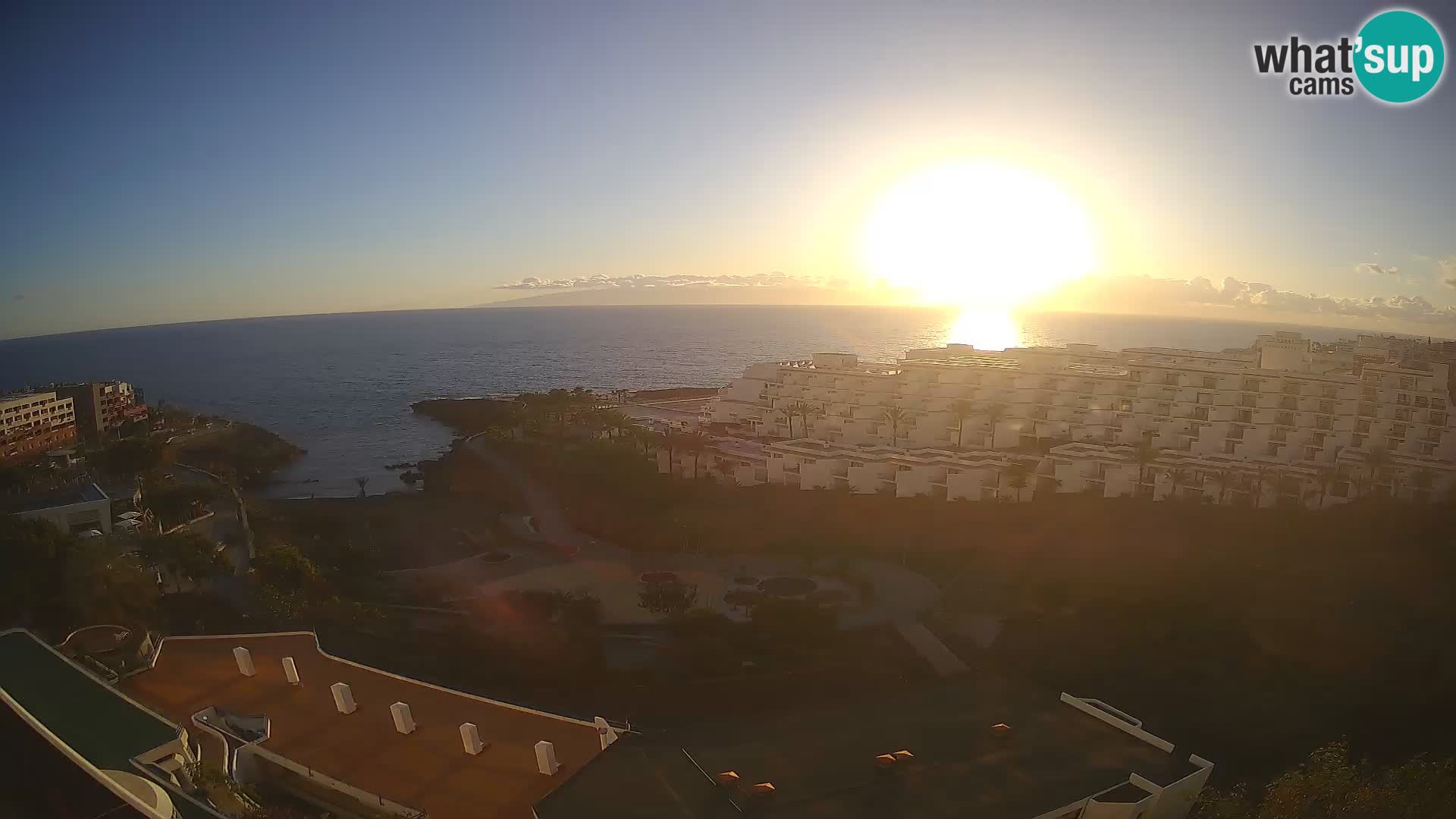 Web kamera uživo Playa de Las Galgas – Playa Paraiso – otok La Gomera – Costa Adeje – Tenerife