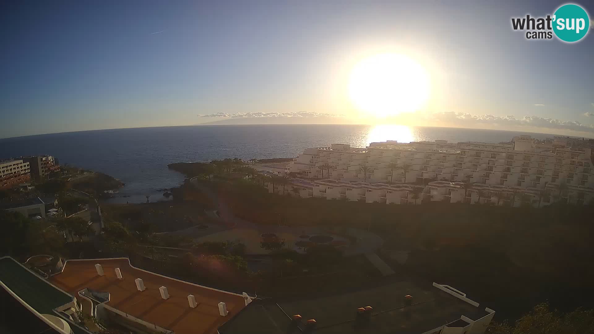 Web kamera uživo Playa de Las Galgas – Playa Paraiso – otok La Gomera – Costa Adeje – Tenerife