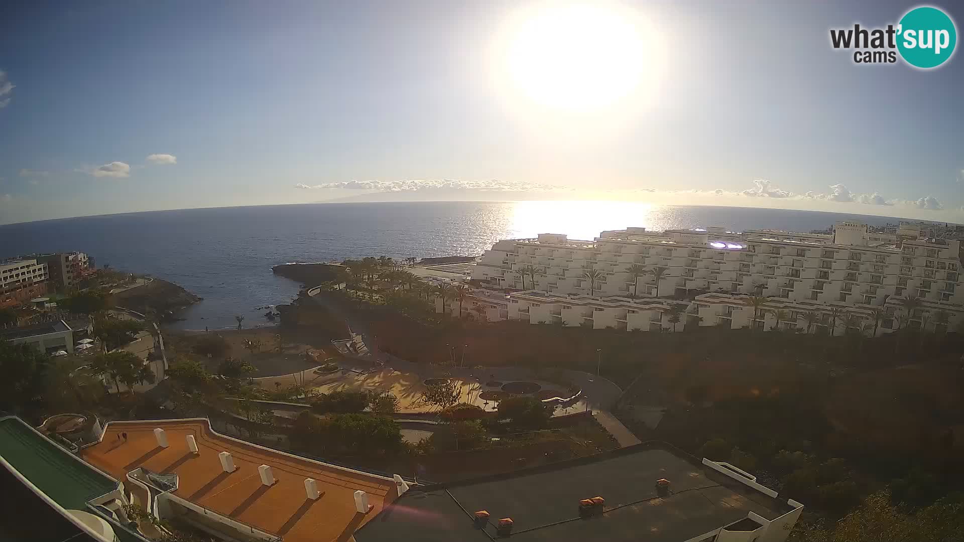 Web kamera uživo Playa de Las Galgas – Playa Paraiso – otok La Gomera – Costa Adeje – Tenerife