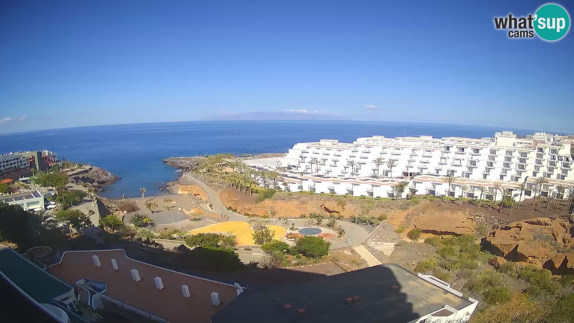 Webcam en direct Playa de Las Galgas – Playa Paraiso – île de La Gomera – Costa Adeje – Tenerife