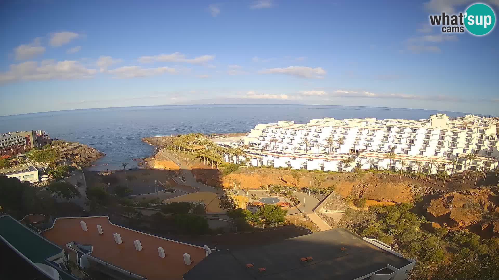 Webcam en vivo Playa de Las Galgas – Playa Paraíso – Isla de La Gomera – Costa Adeje – Tenerife