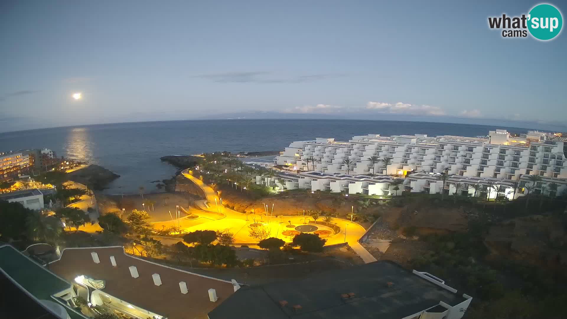 Webcam en direct Playa de Las Galgas – Playa Paraiso – île de La Gomera – Costa Adeje – Tenerife