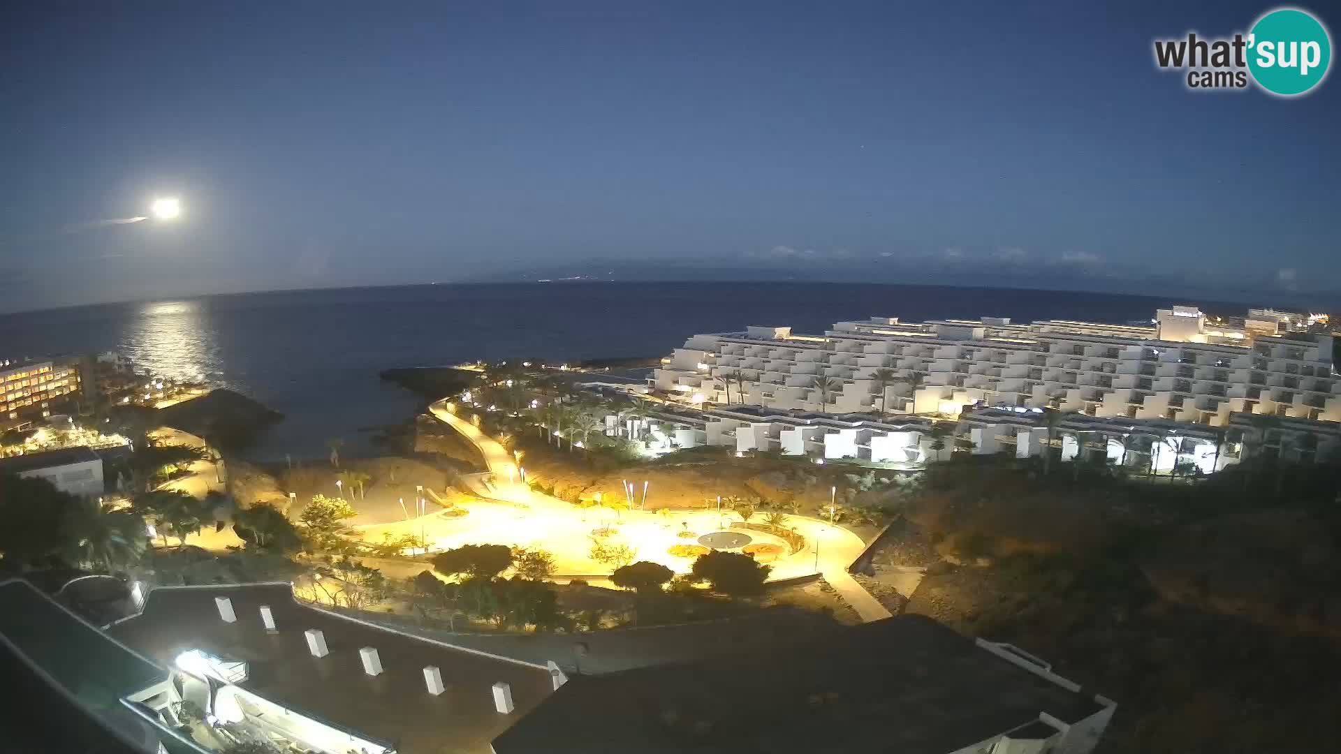 Webcam en vivo Playa de Las Galgas – Playa Paraíso – Isla de La Gomera – Costa Adeje – Tenerife
