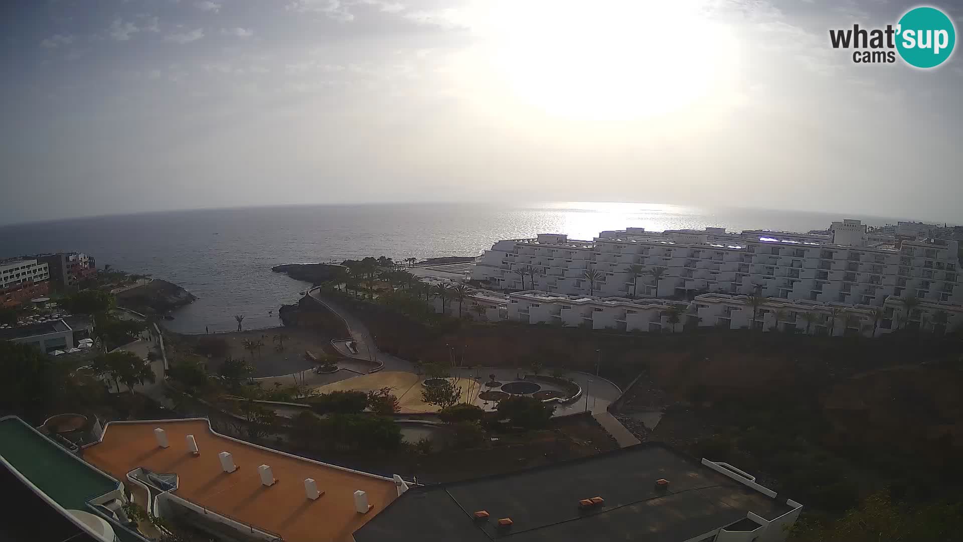 Spletna kamera v živo Las Galgas plaža – Playa Paraiso – otok La Gomera – Costa Adeje – Tenerife