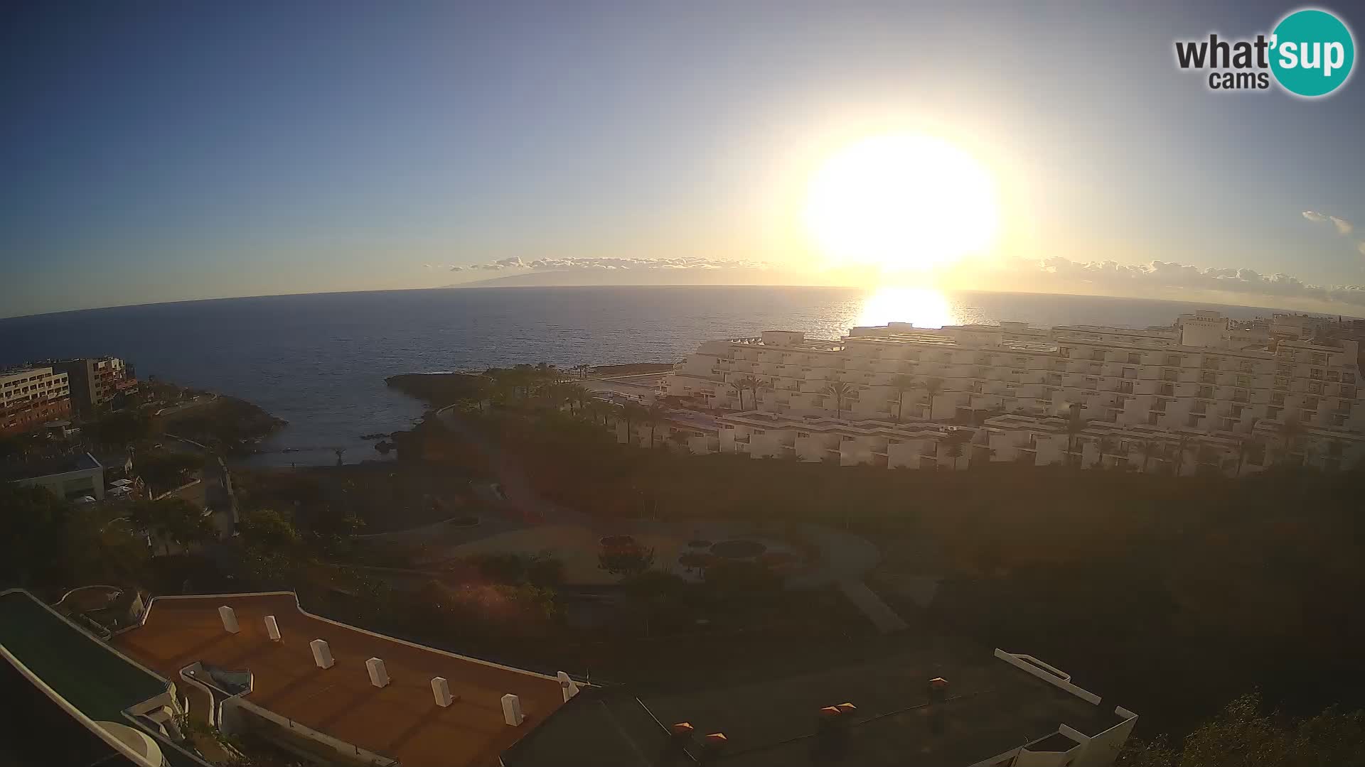 Webcam en vivo Playa de Las Galgas – Playa Paraíso – Isla de La Gomera – Costa Adeje – Tenerife