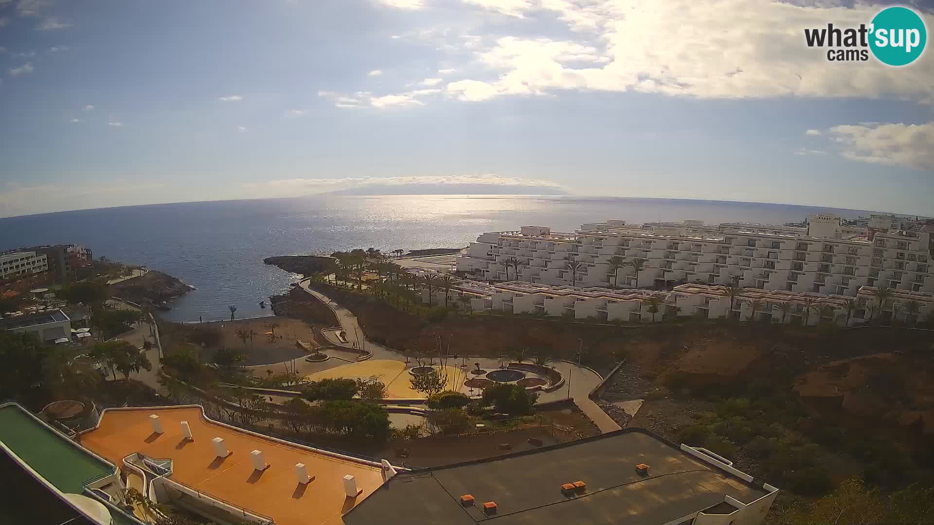 Webcam en vivo Playa de Las Galgas – Playa Paraíso – Isla de La Gomera – Costa Adeje – Tenerife
