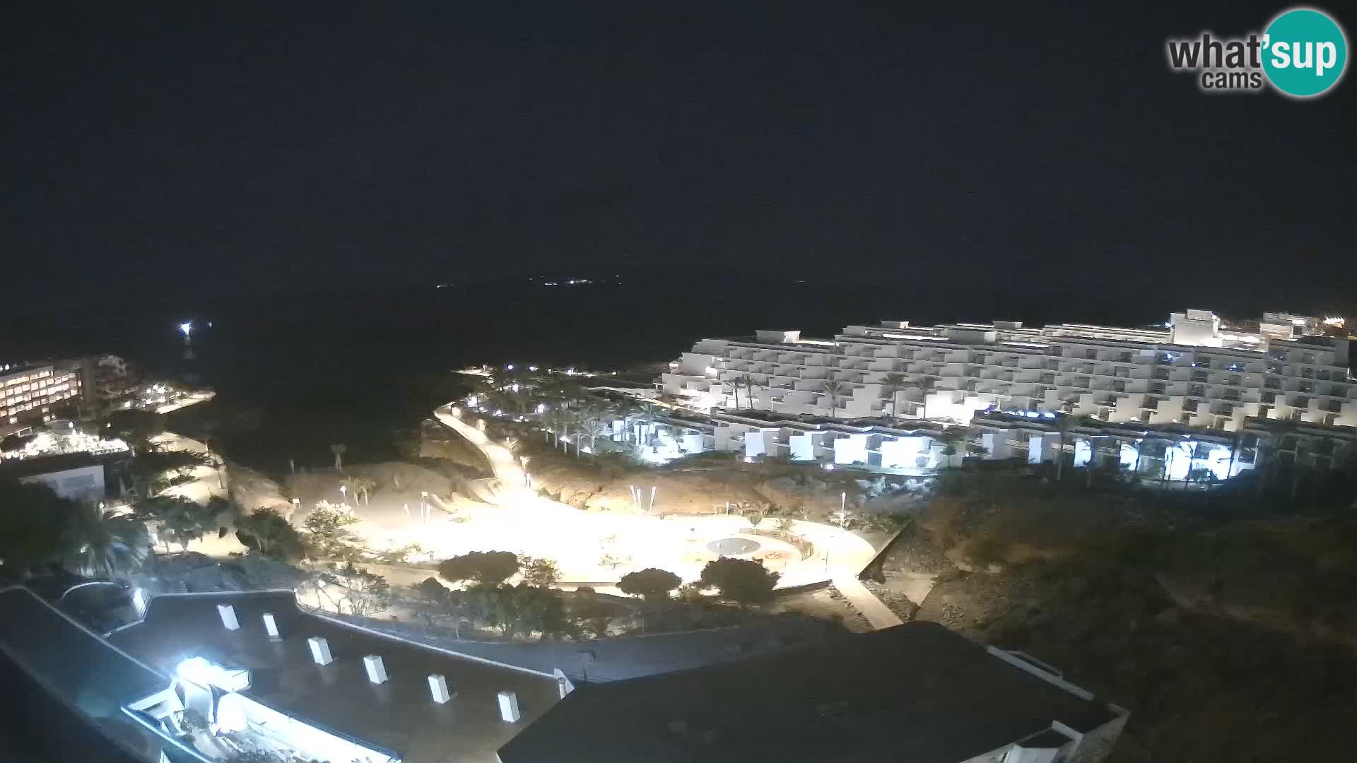 Live webcam Playa de Las Galgas – Playa Paraiso – La Gomera island – Adeje – Tenerife