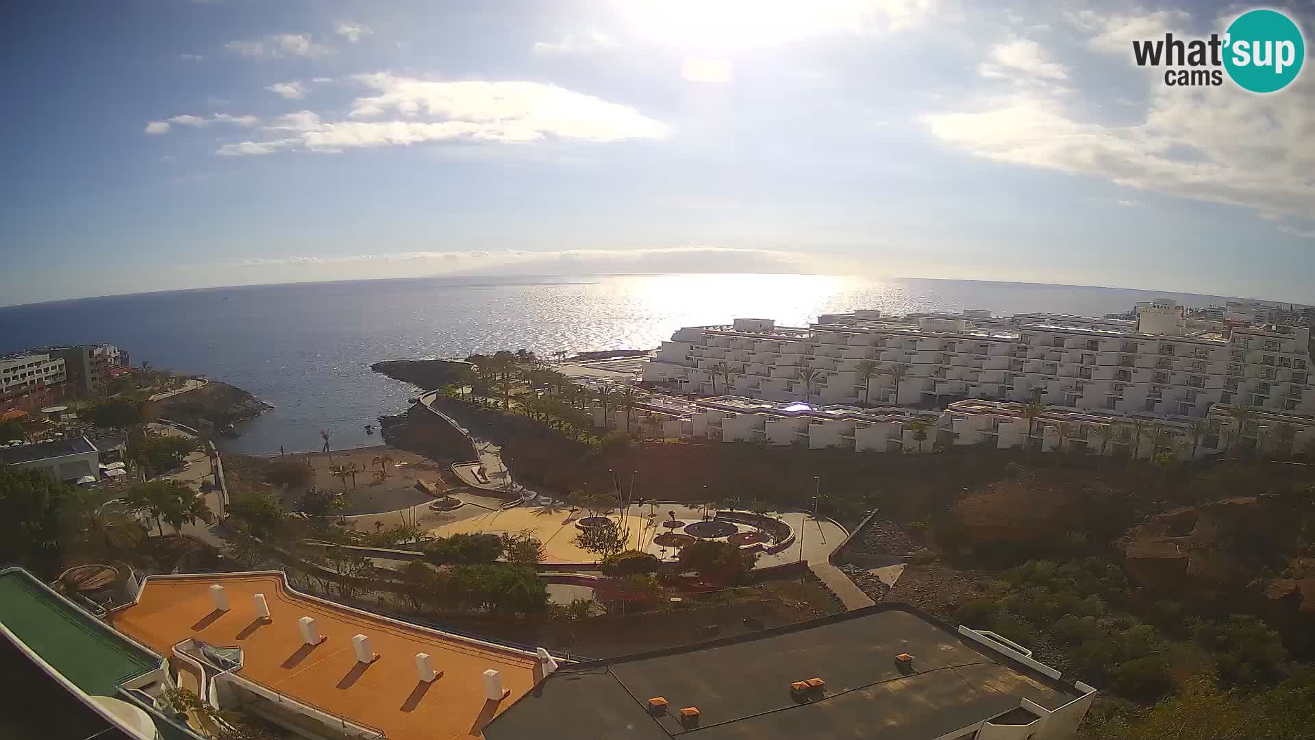 Live-Webcam Las Galgas Strand – Playa Paraiso – Insel La Gomera – Costa Adeje – Teneriffa