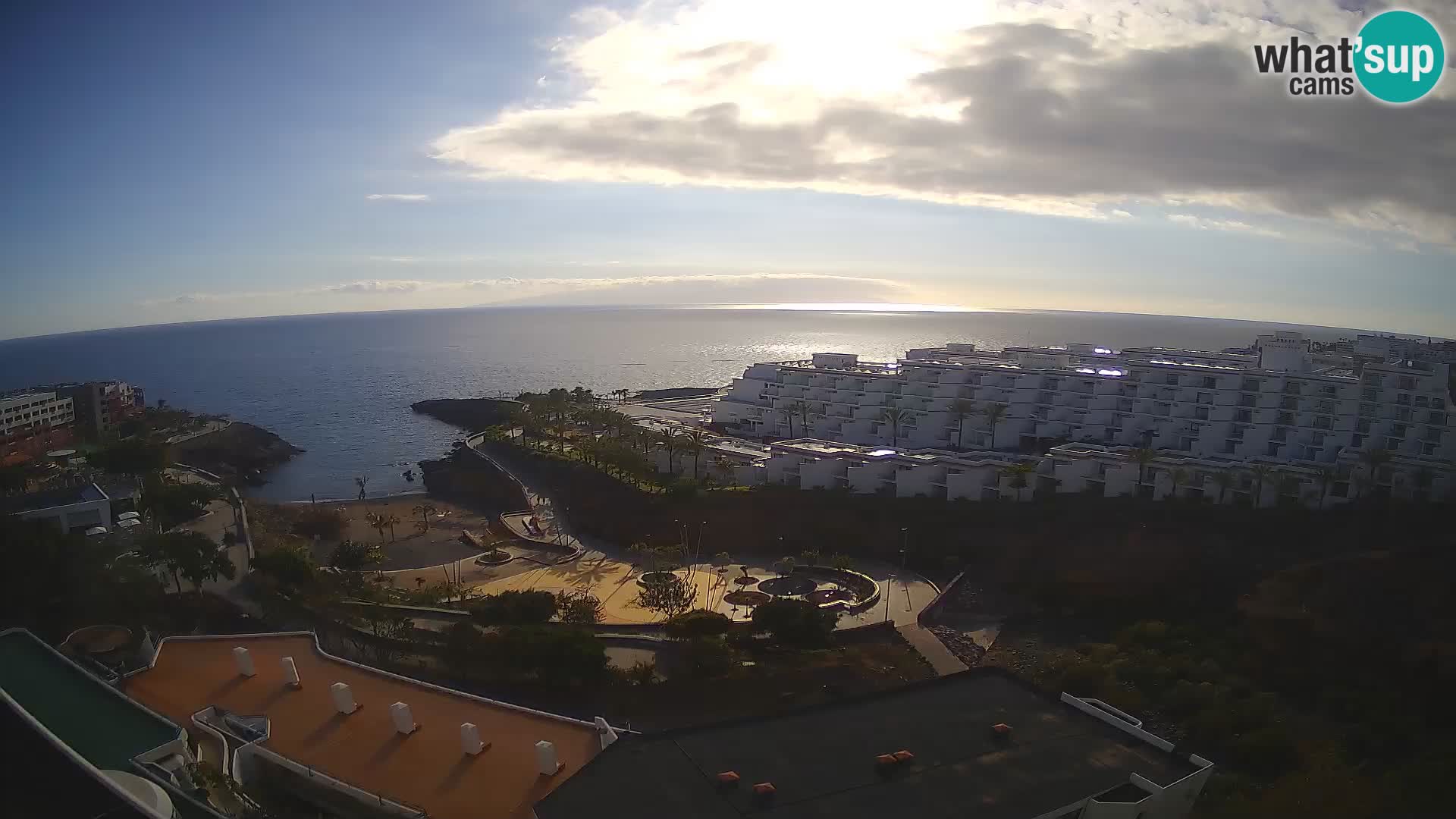 Webcam live spiaggia Las Galgas – Playa Paraiso – Isola La Gomera – Costa Adeje – Tenerife