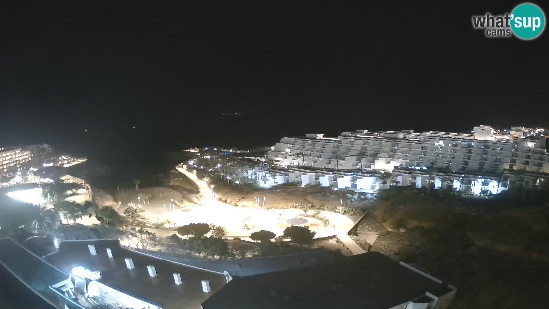 Live webcam Playa de Las Galgas – Playa Paraiso – La Gomera island – Adeje – Tenerife
