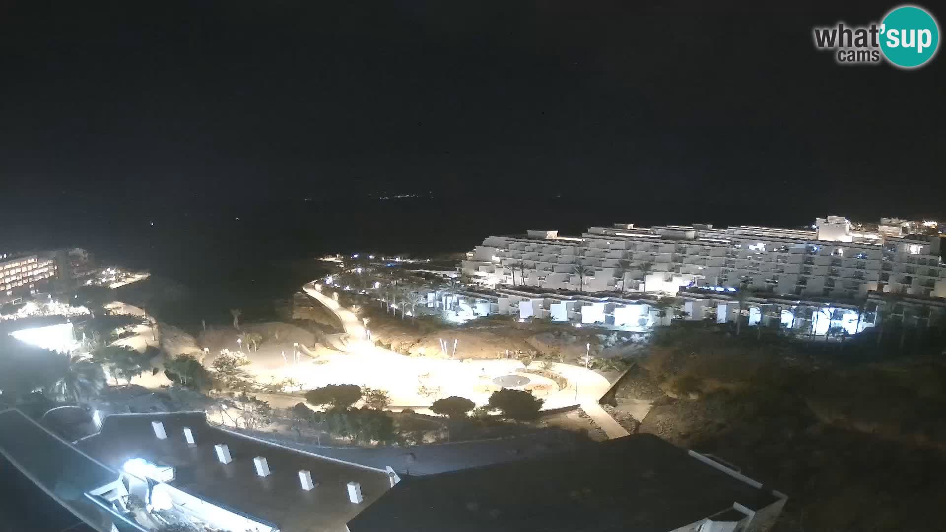 Live webcam Playa de Las Galgas – Playa Paraiso – La Gomera island – Adeje – Tenerife