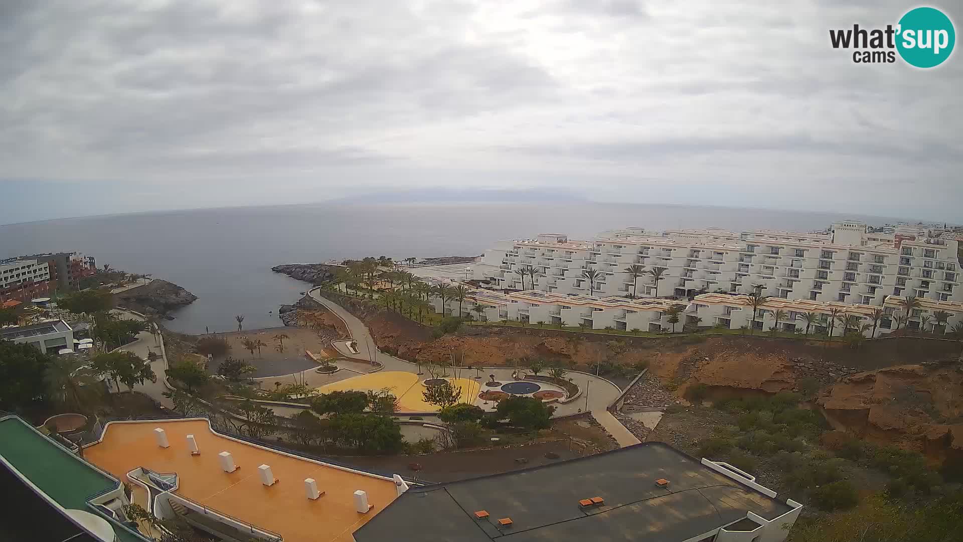 Webcam live spiaggia Las Galgas – Playa Paraiso – Isola La Gomera – Costa Adeje – Tenerife