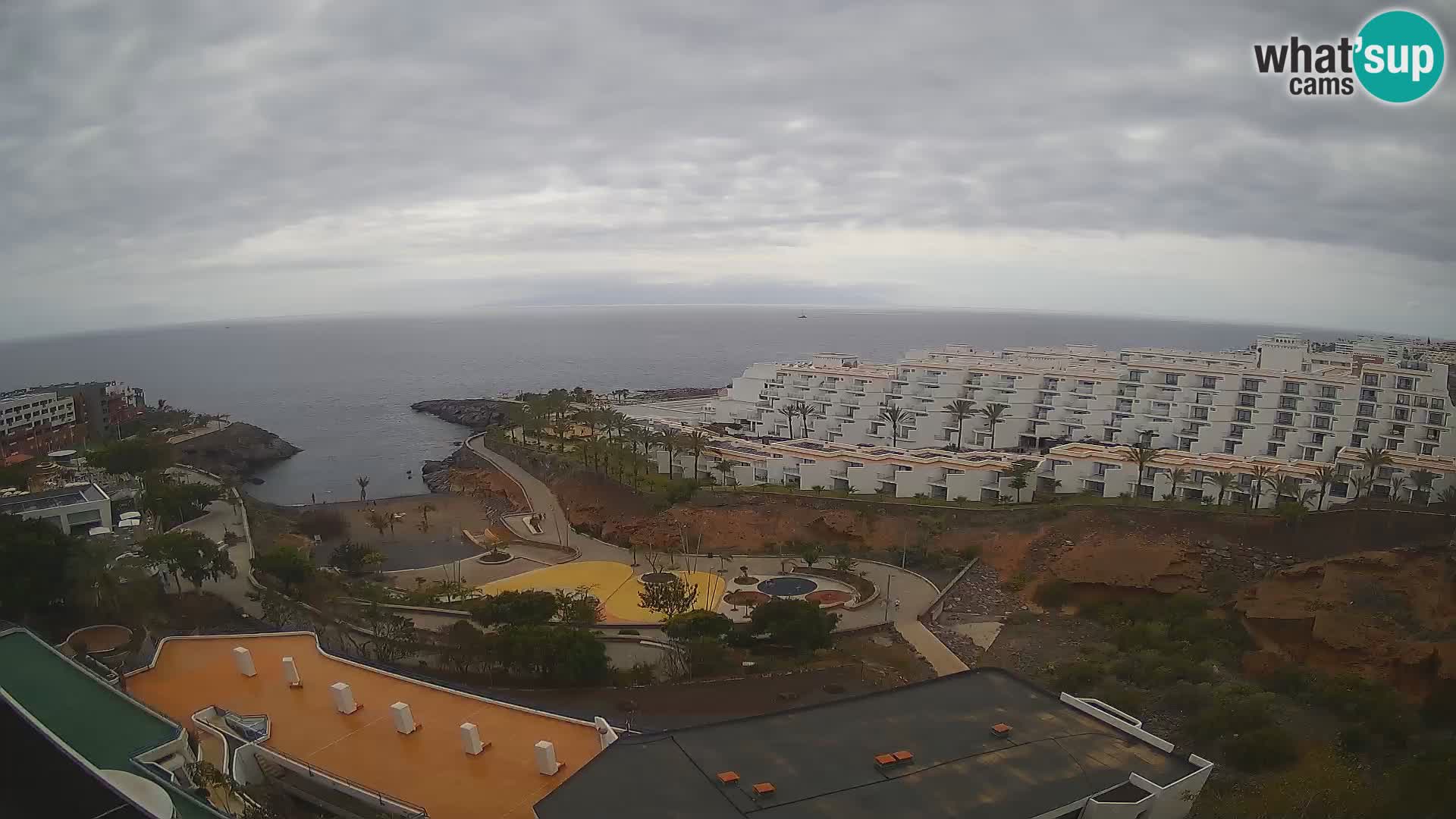 Web kamera uživo Playa de Las Galgas – Playa Paraiso – otok La Gomera – Costa Adeje – Tenerife