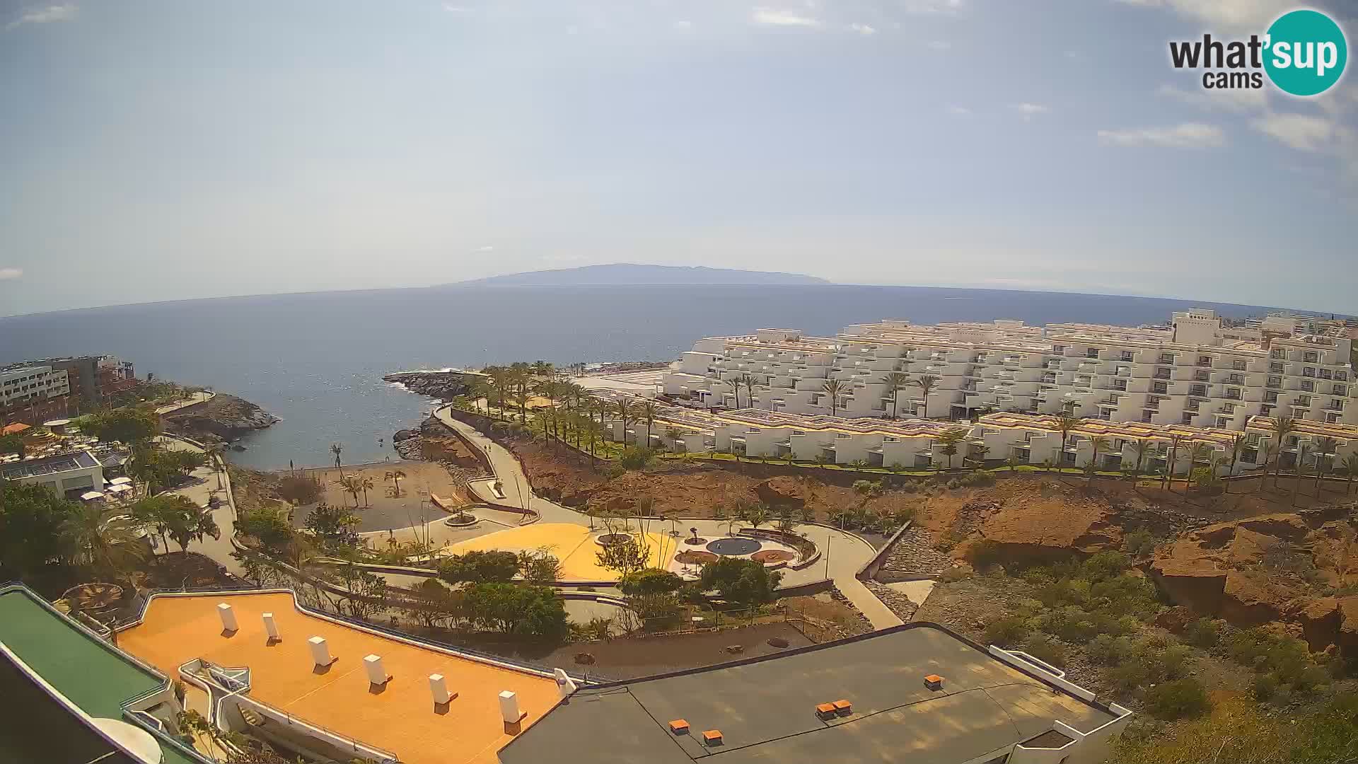 Live-Webcam Las Galgas Strand – Playa Paraiso – Insel La Gomera – Costa Adeje – Teneriffa