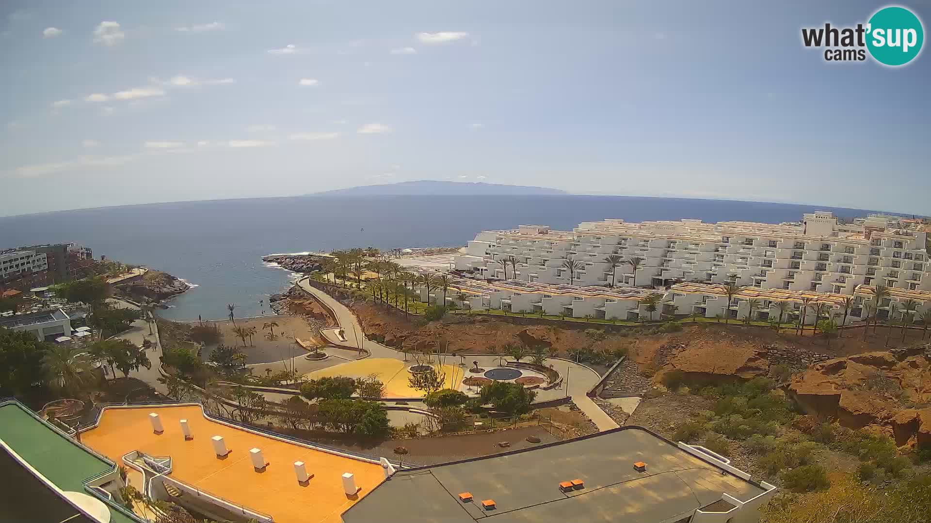 Webcam en direct Playa de Las Galgas – Playa Paraiso – île de La Gomera – Costa Adeje – Tenerife