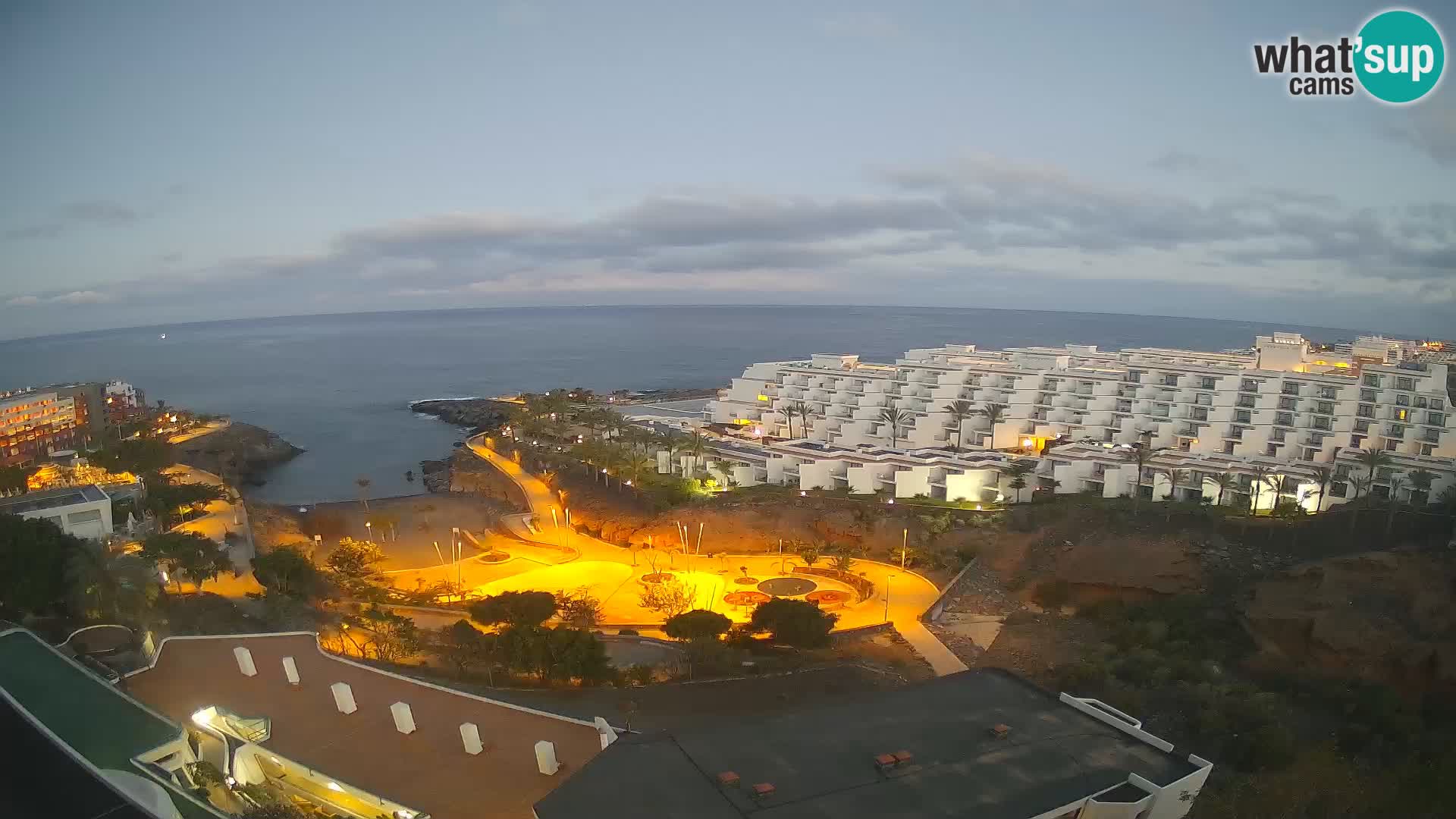 Webcam en direct Playa de Las Galgas – Playa Paraiso – île de La Gomera – Costa Adeje – Tenerife