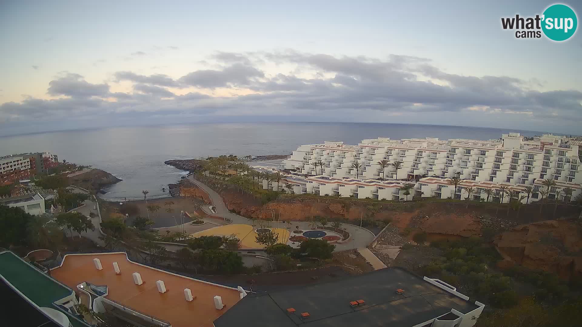 Webcam en vivo Playa de Las Galgas – Playa Paraíso – Isla de La Gomera – Costa Adeje – Tenerife
