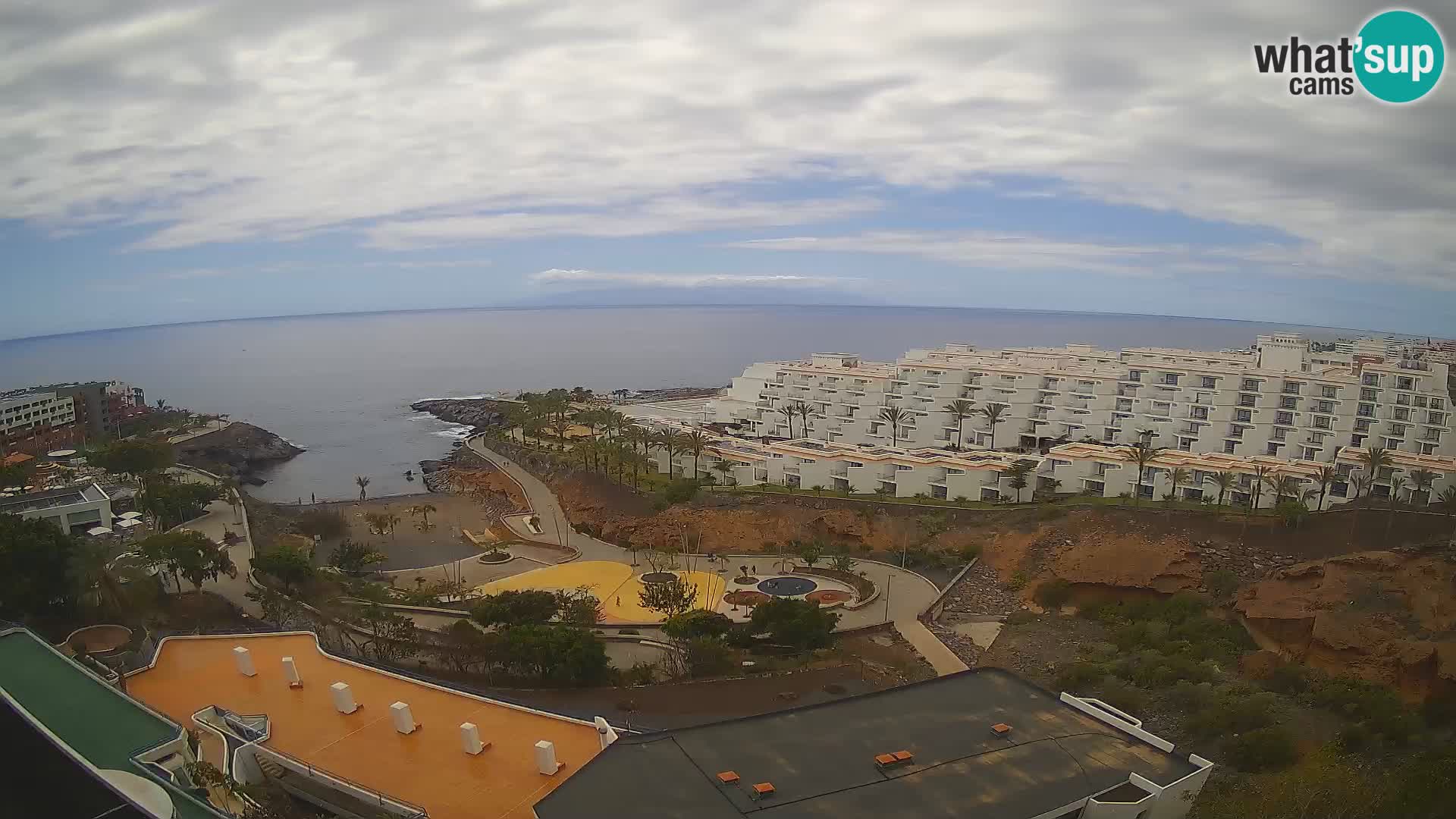 Webcam en direct Playa de Las Galgas – Playa Paraiso – île de La Gomera – Costa Adeje – Tenerife