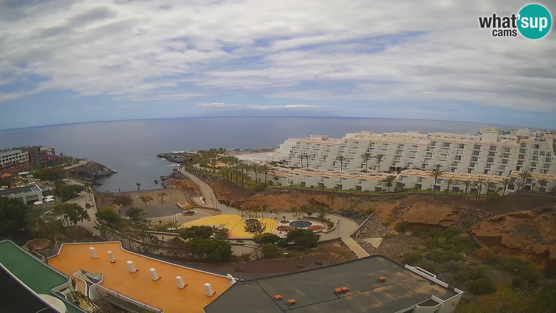 Webcam en vivo Playa de Las Galgas – Playa Paraíso – Isla de La Gomera – Costa Adeje – Tenerife