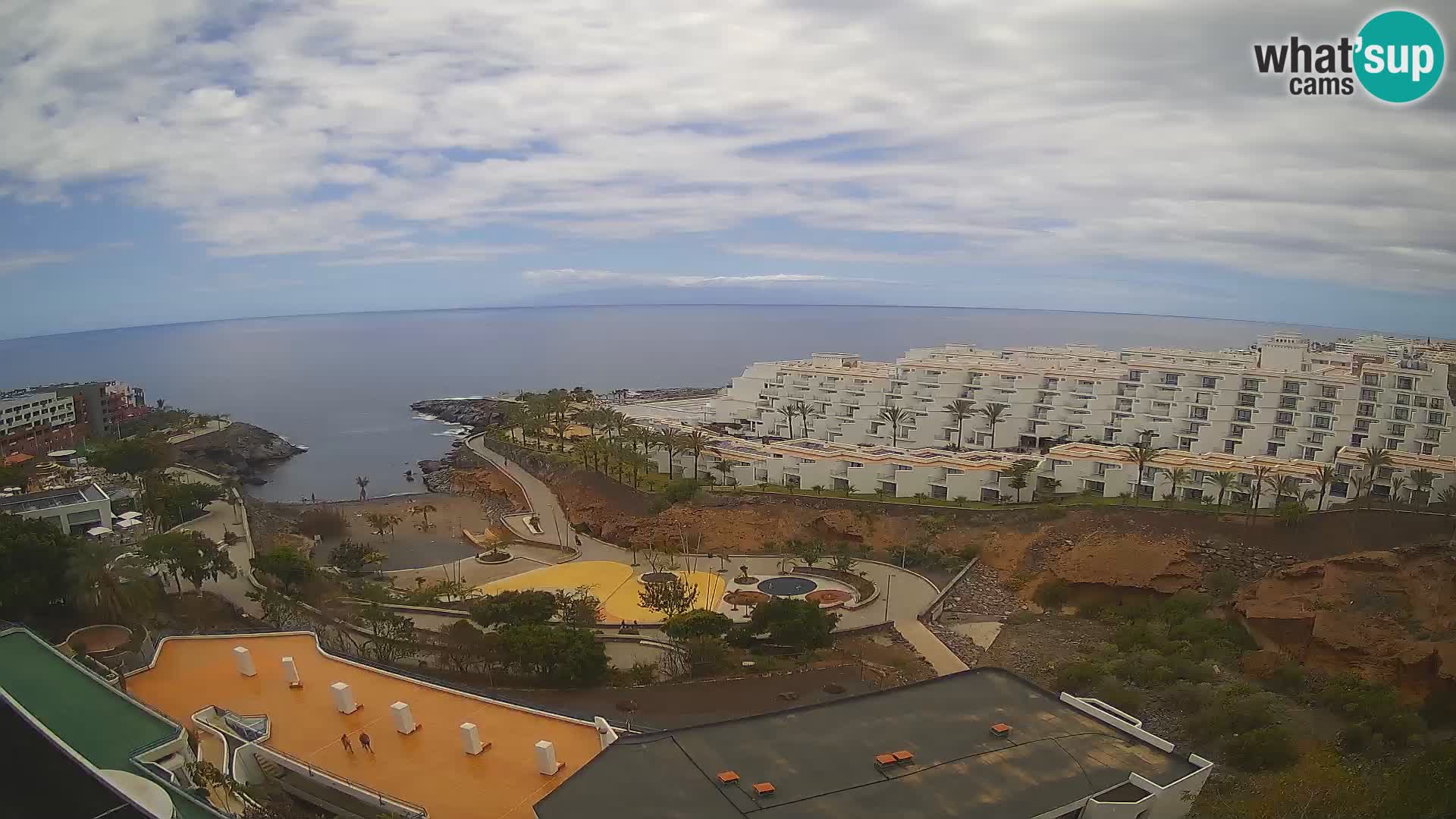 Webcam en direct Playa de Las Galgas – Playa Paraiso – île de La Gomera – Costa Adeje – Tenerife