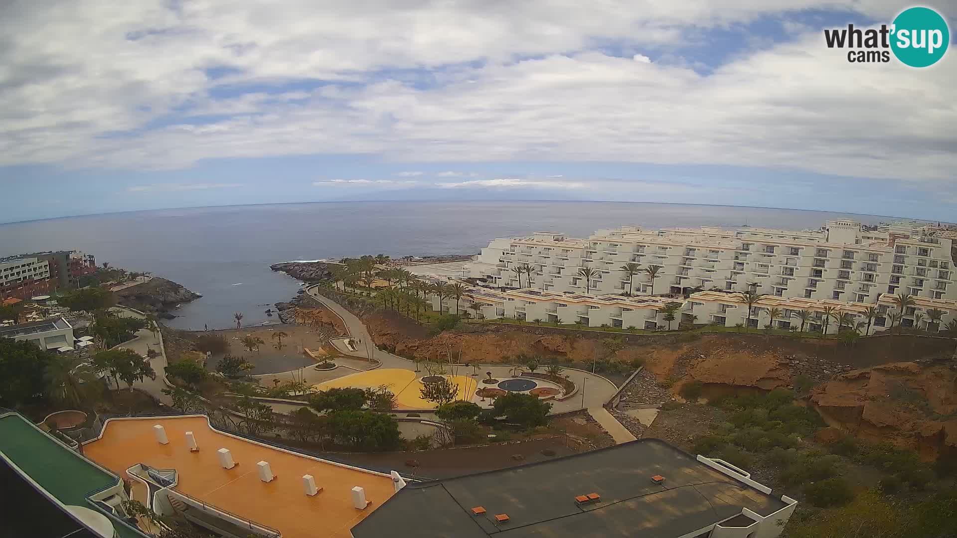 Webcam en vivo Playa de Las Galgas – Playa Paraíso – Isla de La Gomera – Costa Adeje – Tenerife