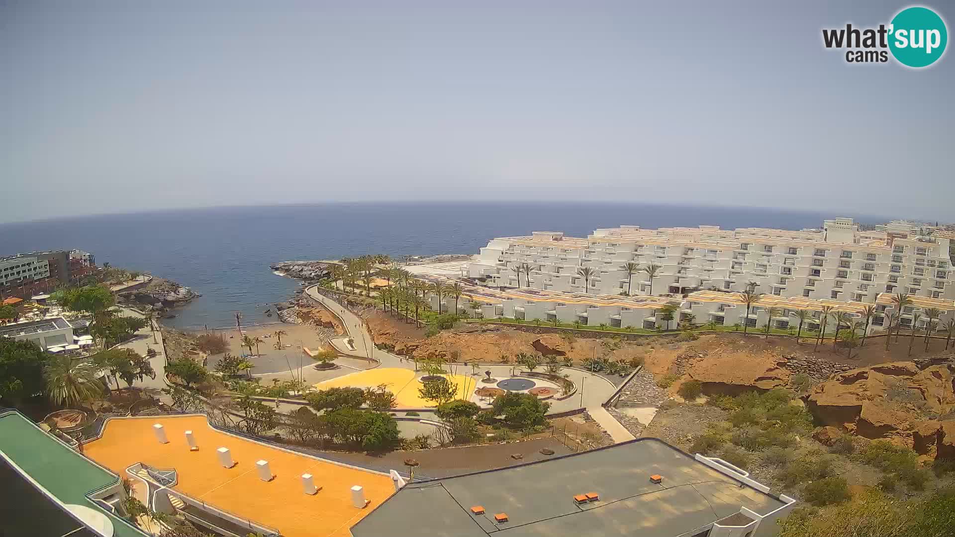 Live-Webcam Las Galgas Strand – Playa Paraiso – Insel La Gomera – Costa Adeje – Teneriffa