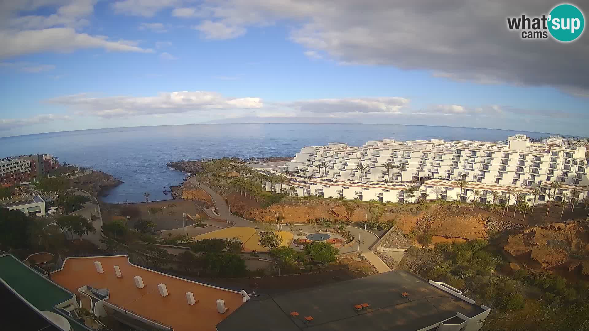 Live-Webcam Las Galgas Strand – Playa Paraiso – Insel La Gomera – Costa Adeje – Teneriffa