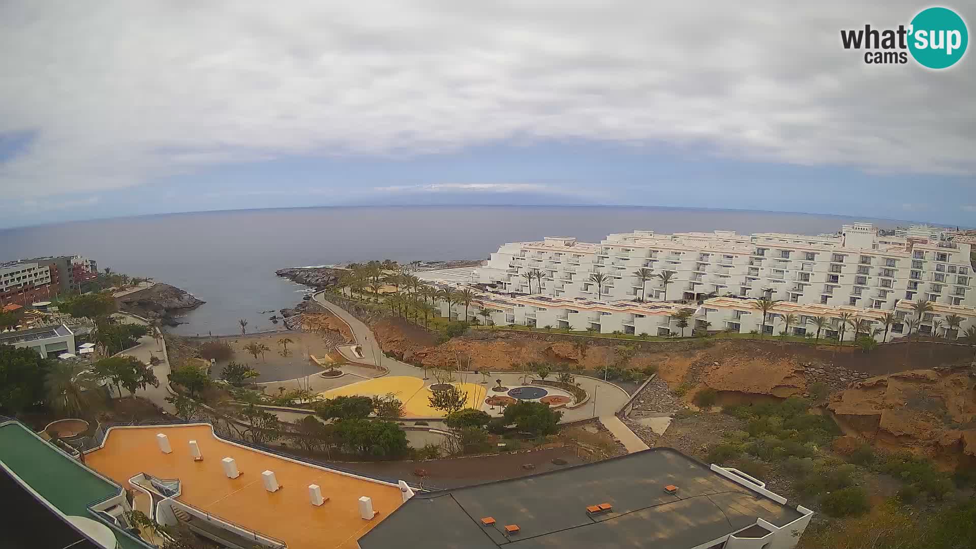 Webcam en direct Playa de Las Galgas – Playa Paraiso – île de La Gomera – Costa Adeje – Tenerife