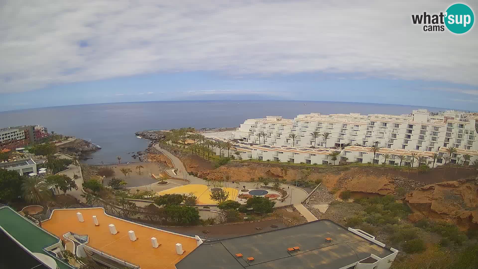 Webcam en direct Playa de Las Galgas – Playa Paraiso – île de La Gomera – Costa Adeje – Tenerife