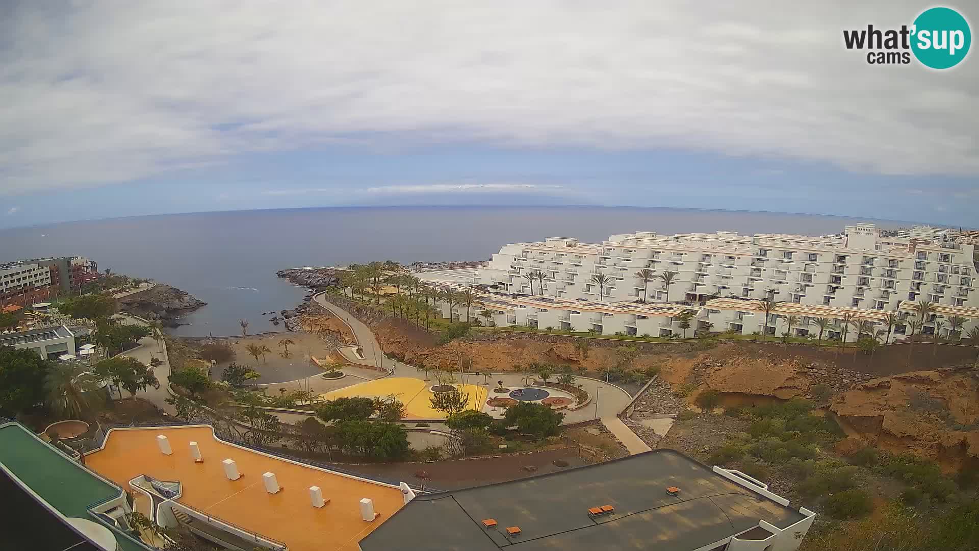 Live-Webcam Las Galgas Strand – Playa Paraiso – Insel La Gomera – Costa Adeje – Teneriffa