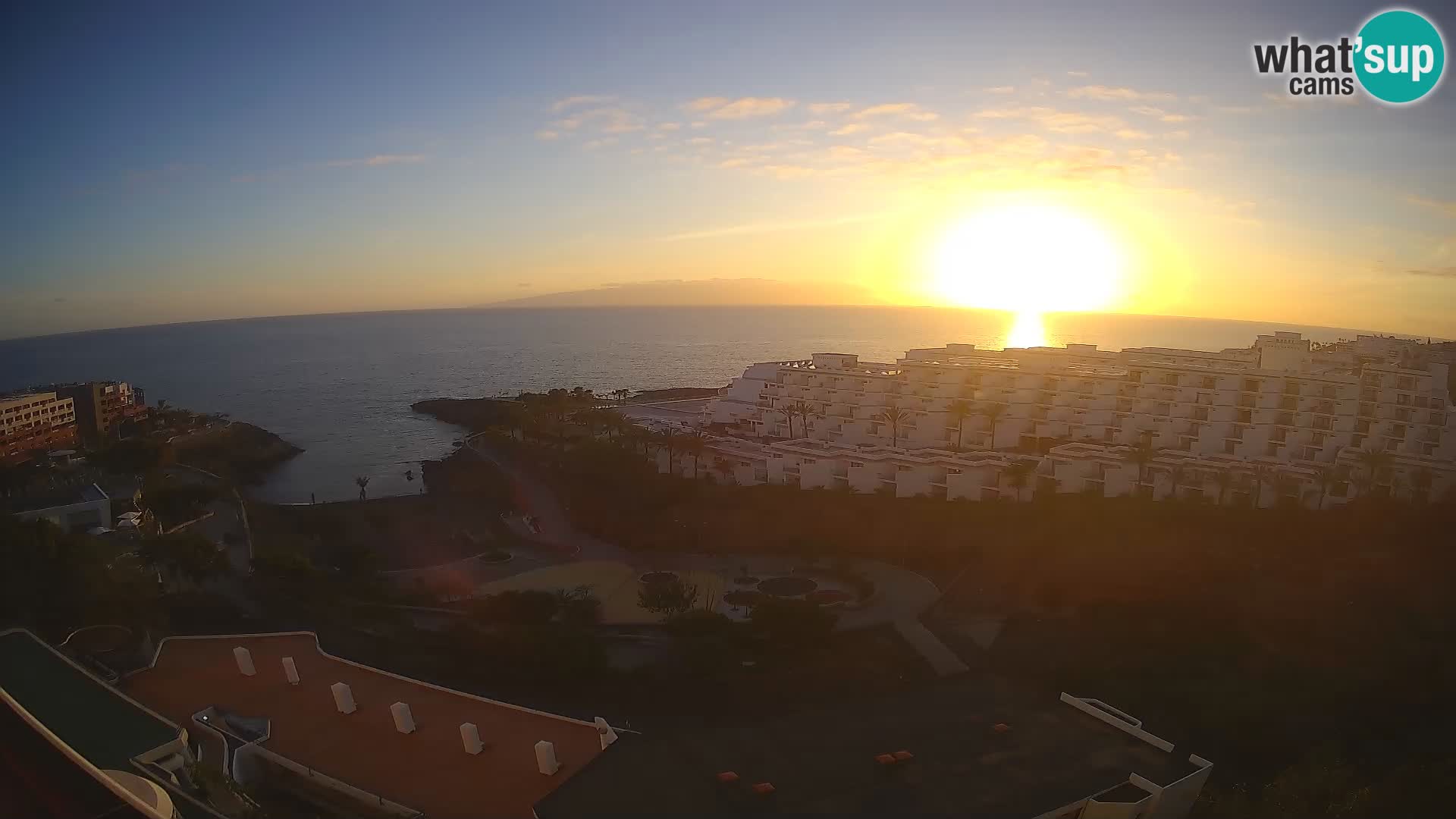 Webcam en vivo Playa de Las Galgas – Playa Paraíso – Isla de La Gomera – Costa Adeje – Tenerife