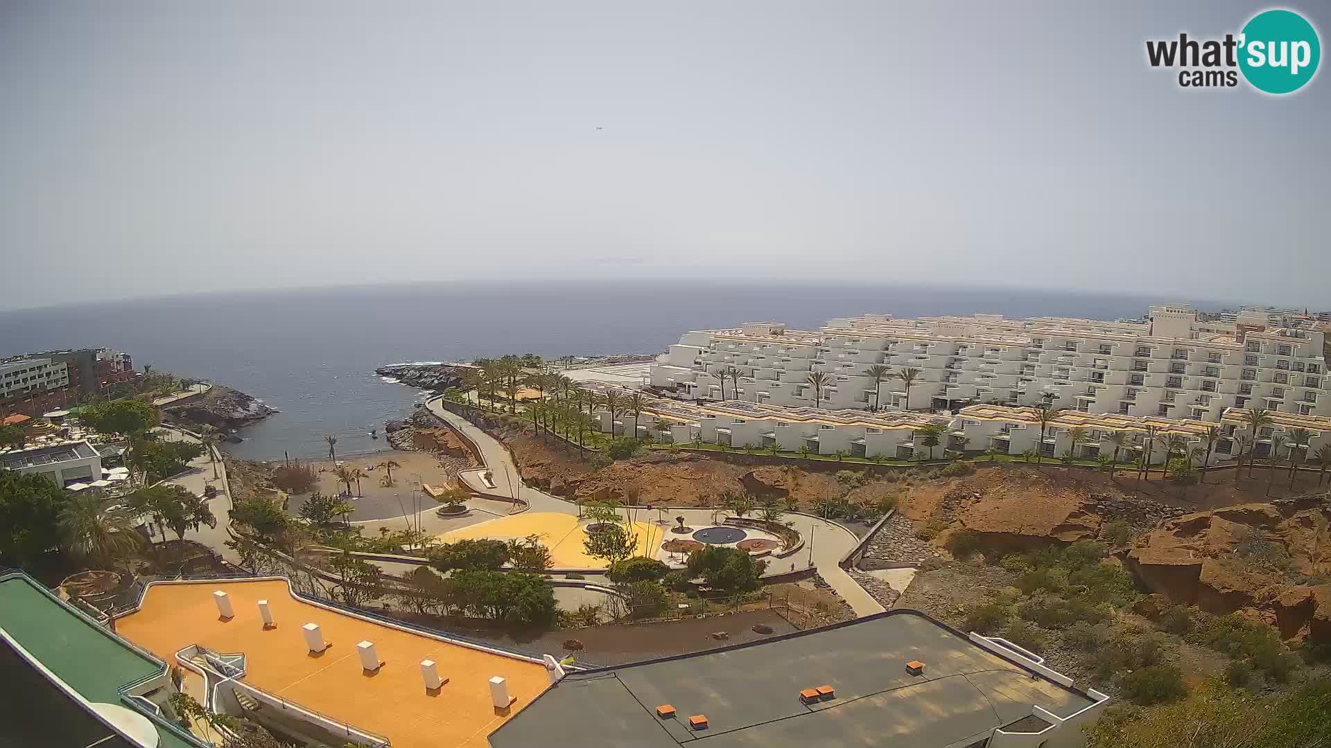 Live webcam Playa de Las Galgas – Playa Paraiso – La Gomera island – Adeje – Tenerife