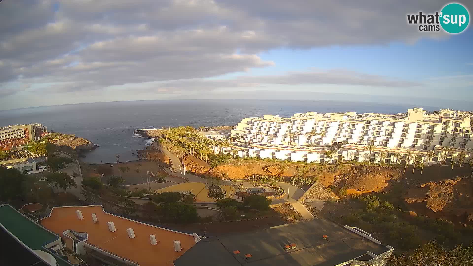 Webcam en direct Playa de Las Galgas – Playa Paraiso – île de La Gomera – Costa Adeje – Tenerife