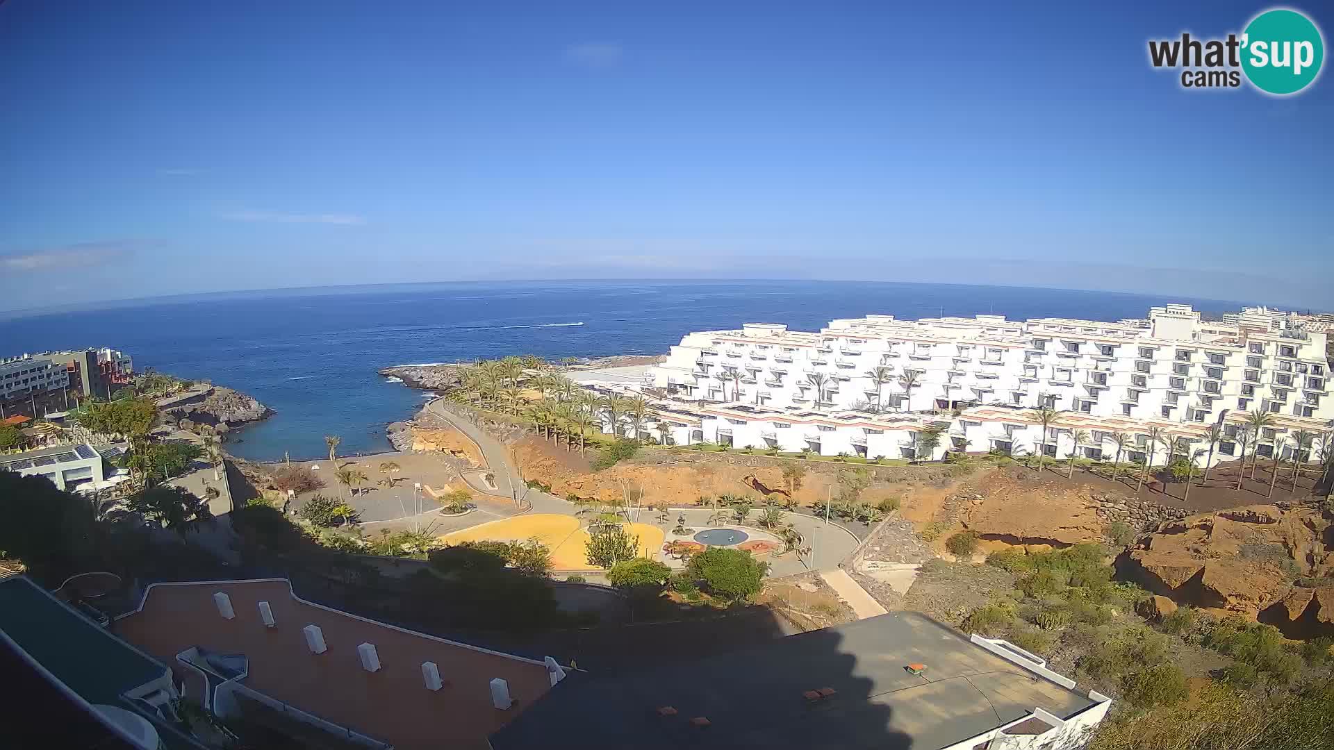 Web kamera uživo Playa de Las Galgas – Playa Paraiso – otok La Gomera – Costa Adeje – Tenerife