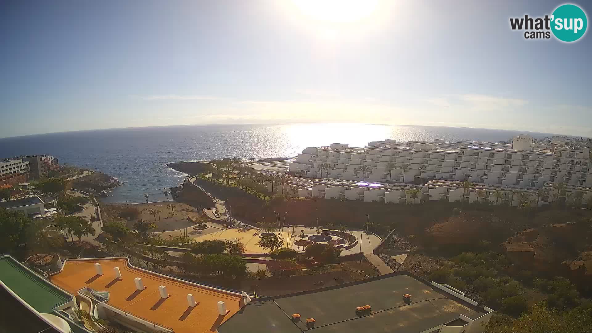 Web kamera uživo Playa de Las Galgas – Playa Paraiso – otok La Gomera – Costa Adeje – Tenerife