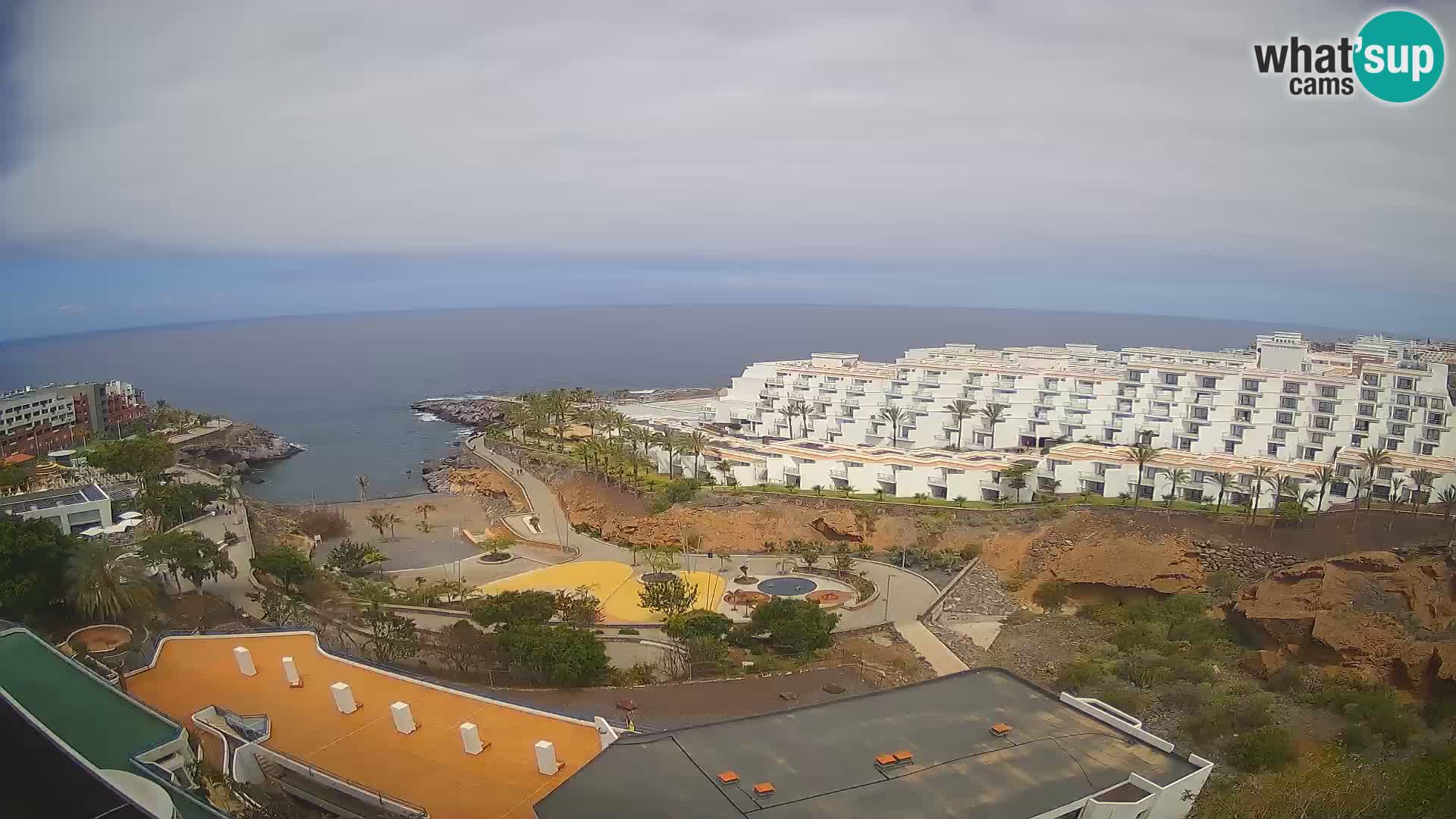 Live-Webcam Las Galgas Strand – Playa Paraiso – Insel La Gomera – Costa Adeje – Teneriffa